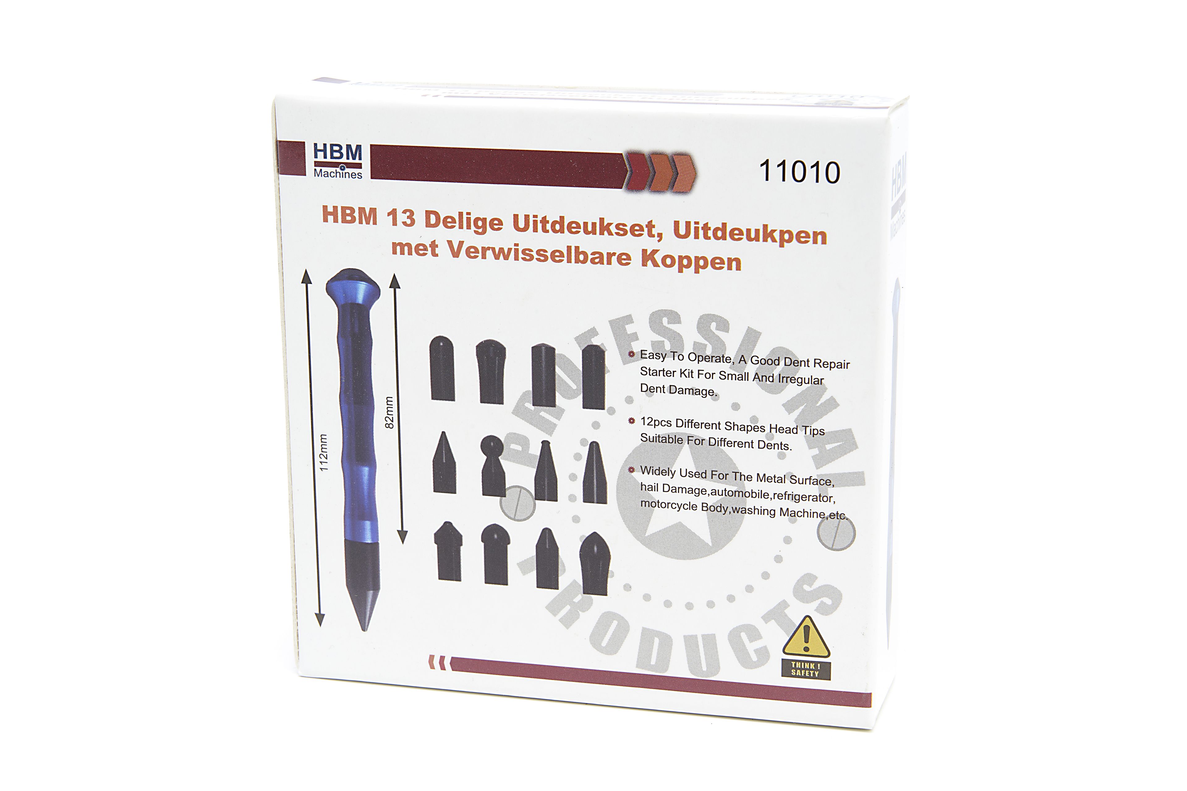 Set HBM da 13 pezzi, raddrizzatore con teste intercambiabili Image 4