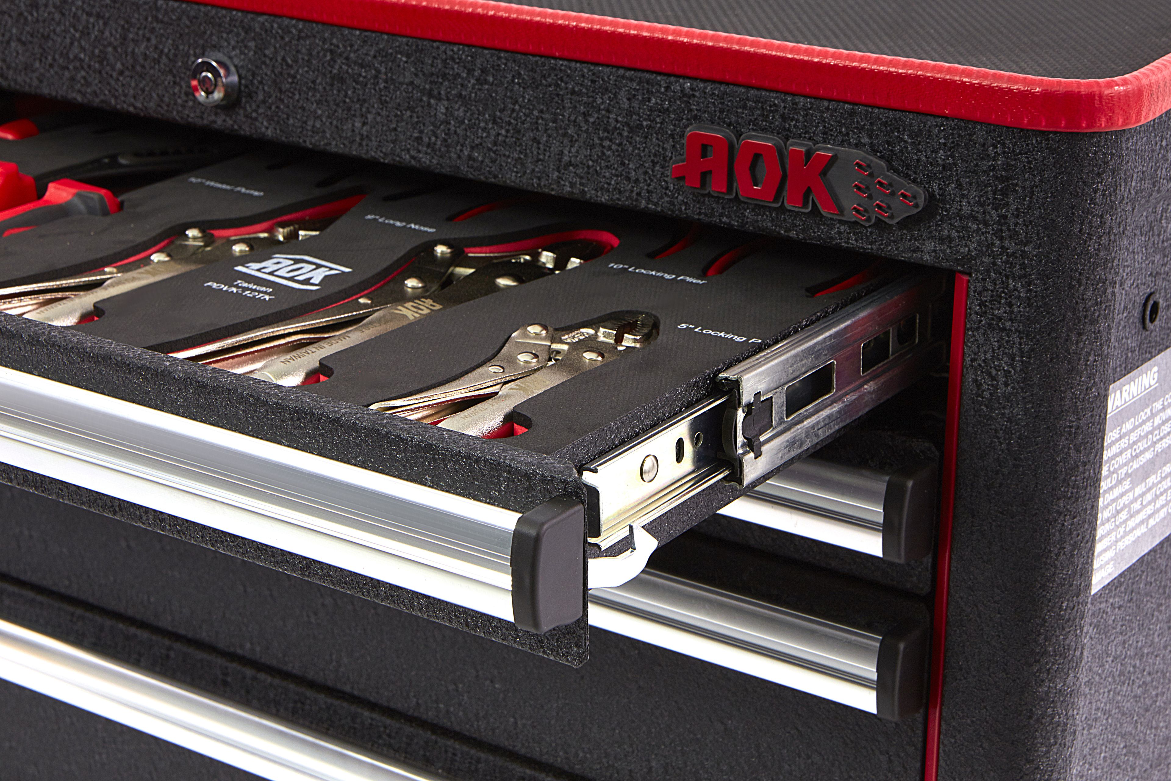 AOK Professionele Gevulde Gereedschapswagen - 249 Delig Image 22