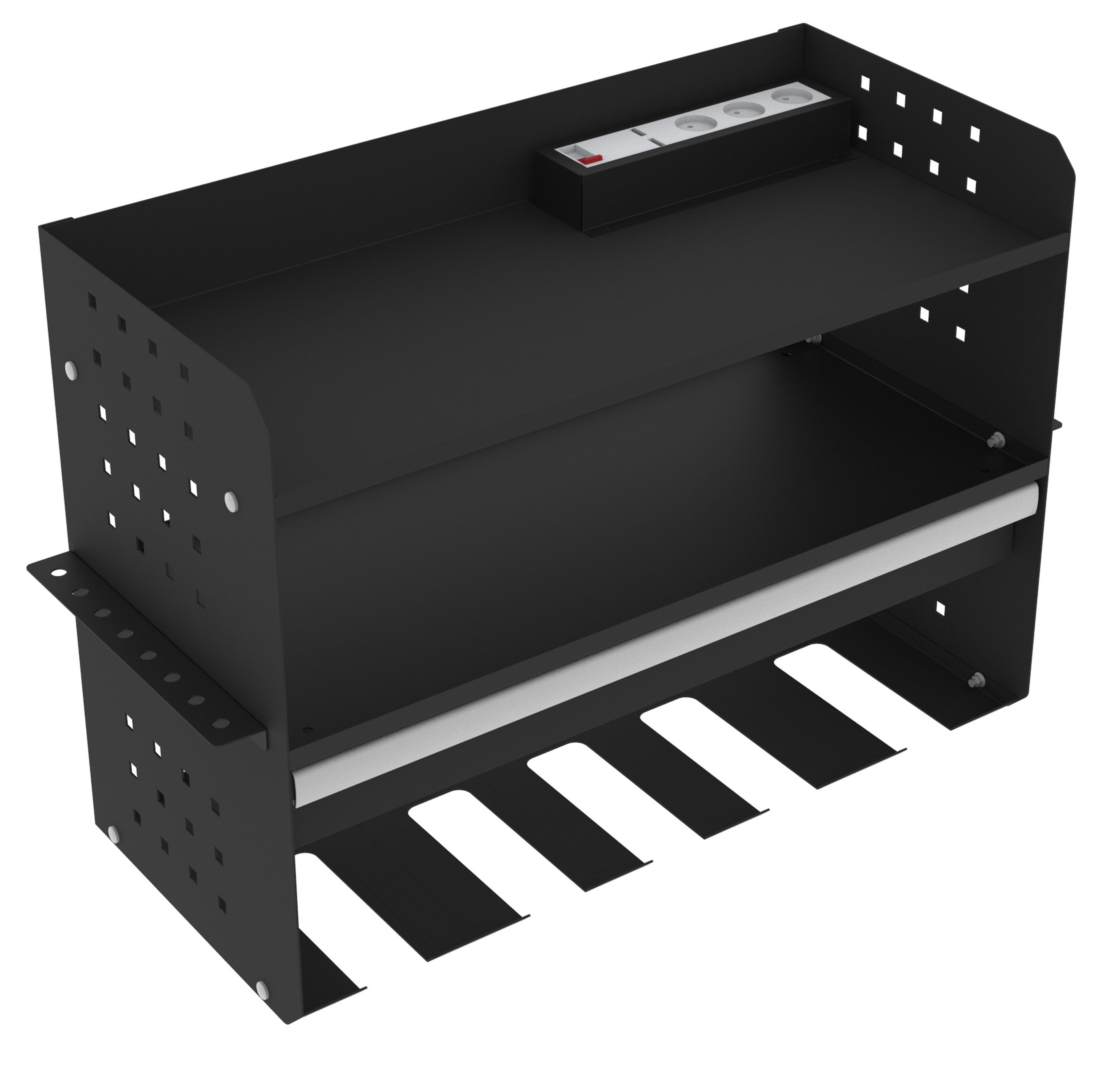 Organizador de herramientas eléctricas HBM con cajón Image 3