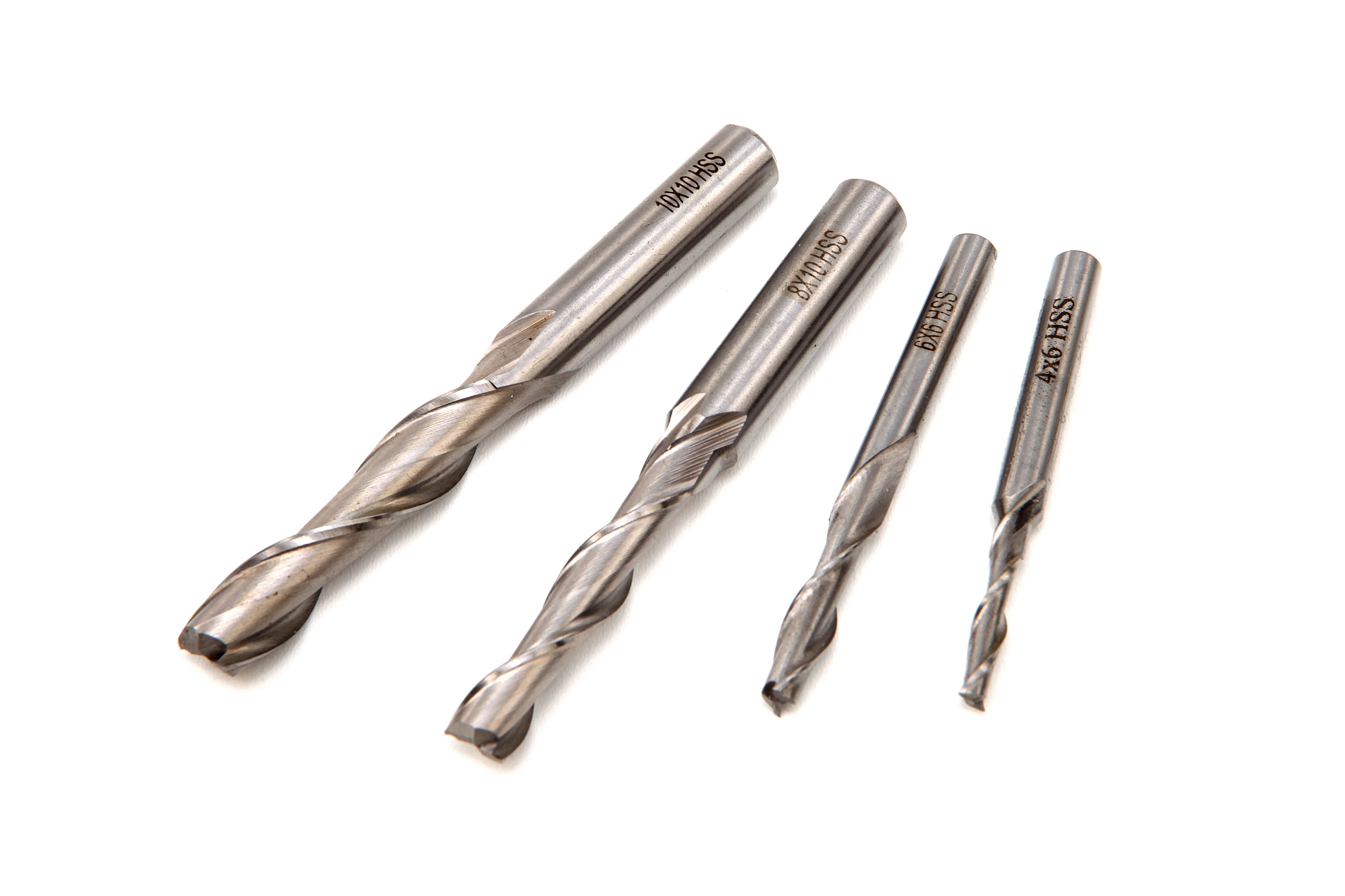 HBM frese per cave lunghe HSS 10 mm Image 1