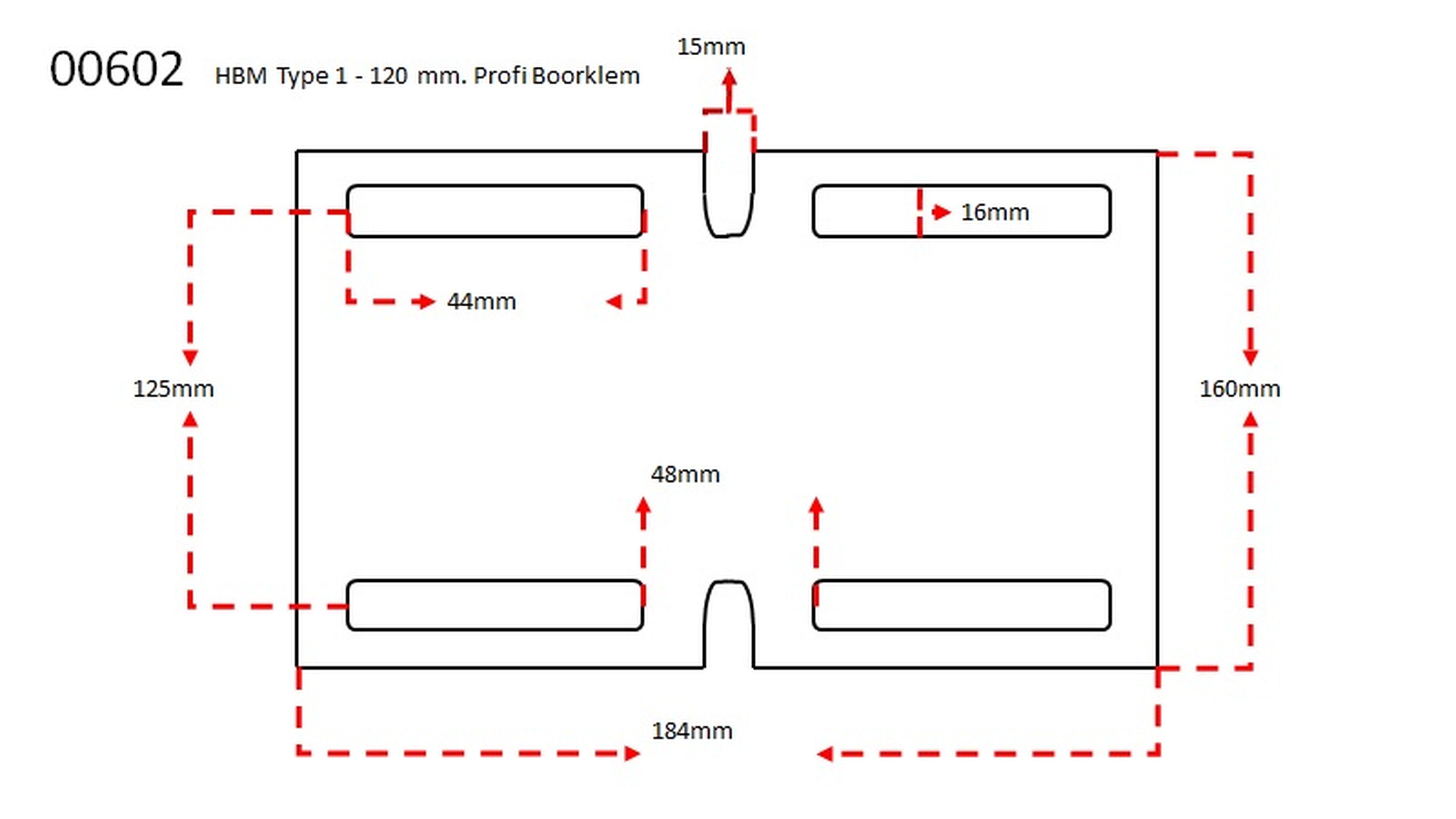 HBM Type 3 - pince de perçage de 100 mm Image 5