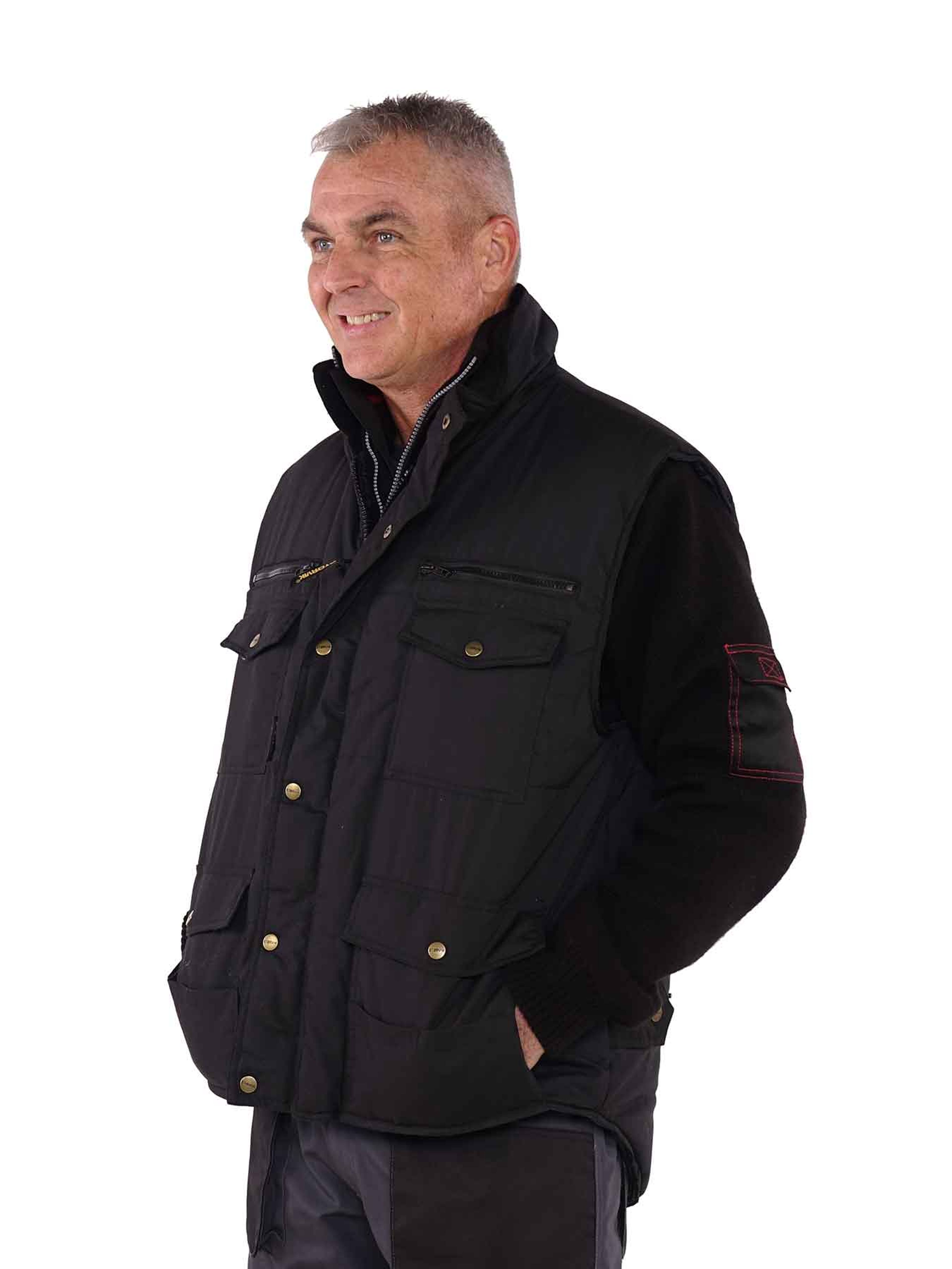 Storvik Pocket Bodywarmer Noir M Image 4