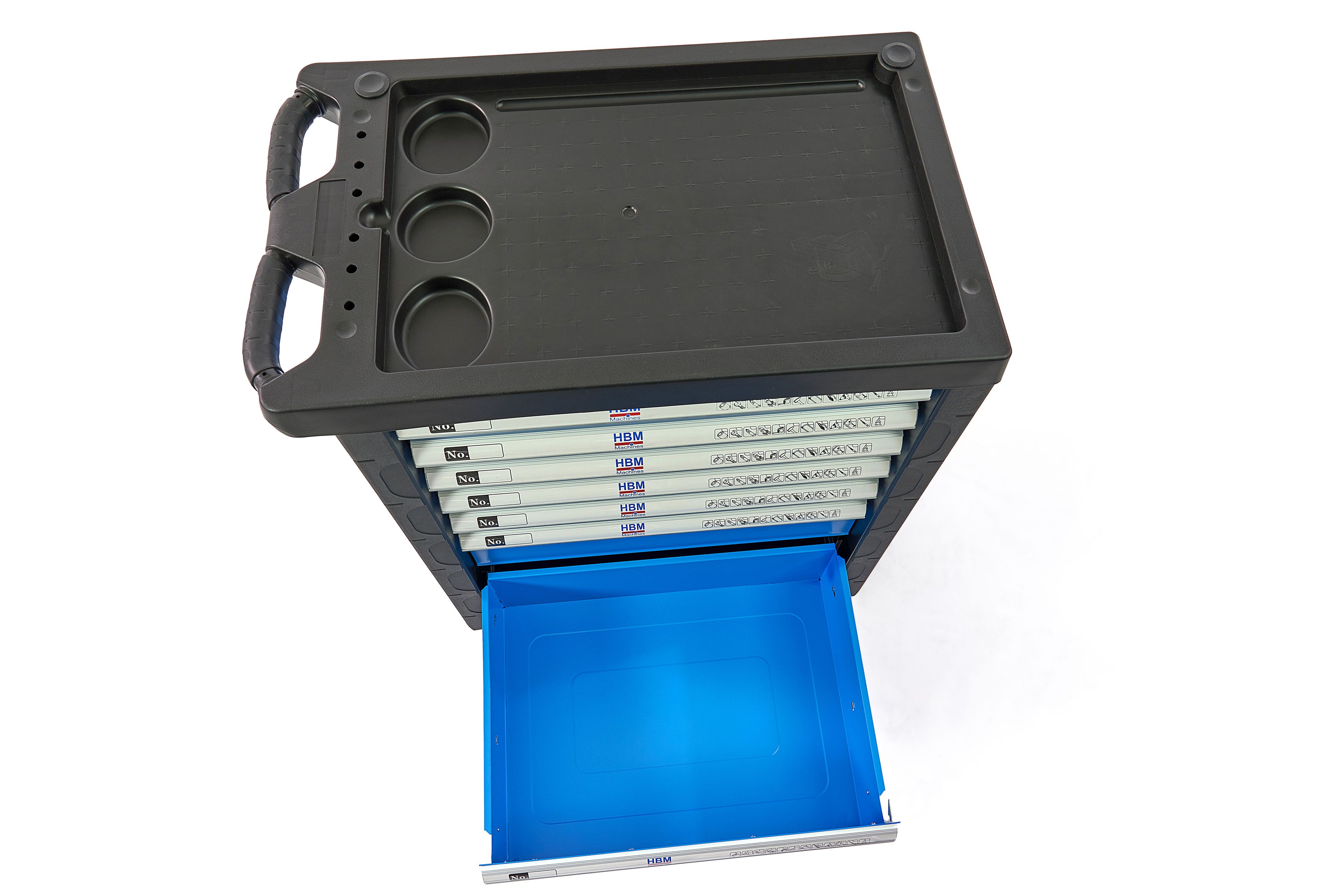 HBM servante à outils garnie 196 pièces, bleu Image 20