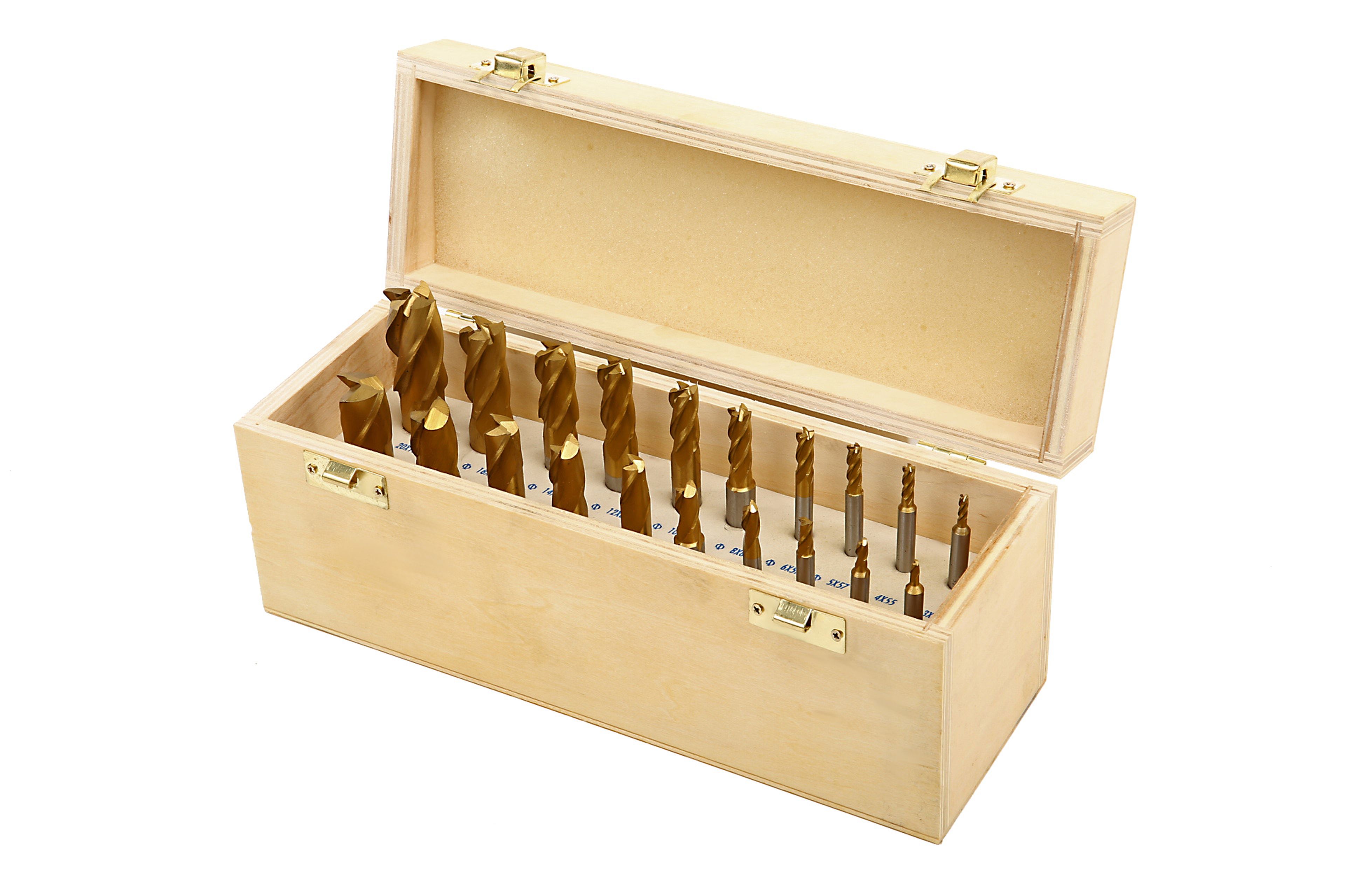 HBM 20 Delig HSS - Tin Gecoate Frezenset Model 2