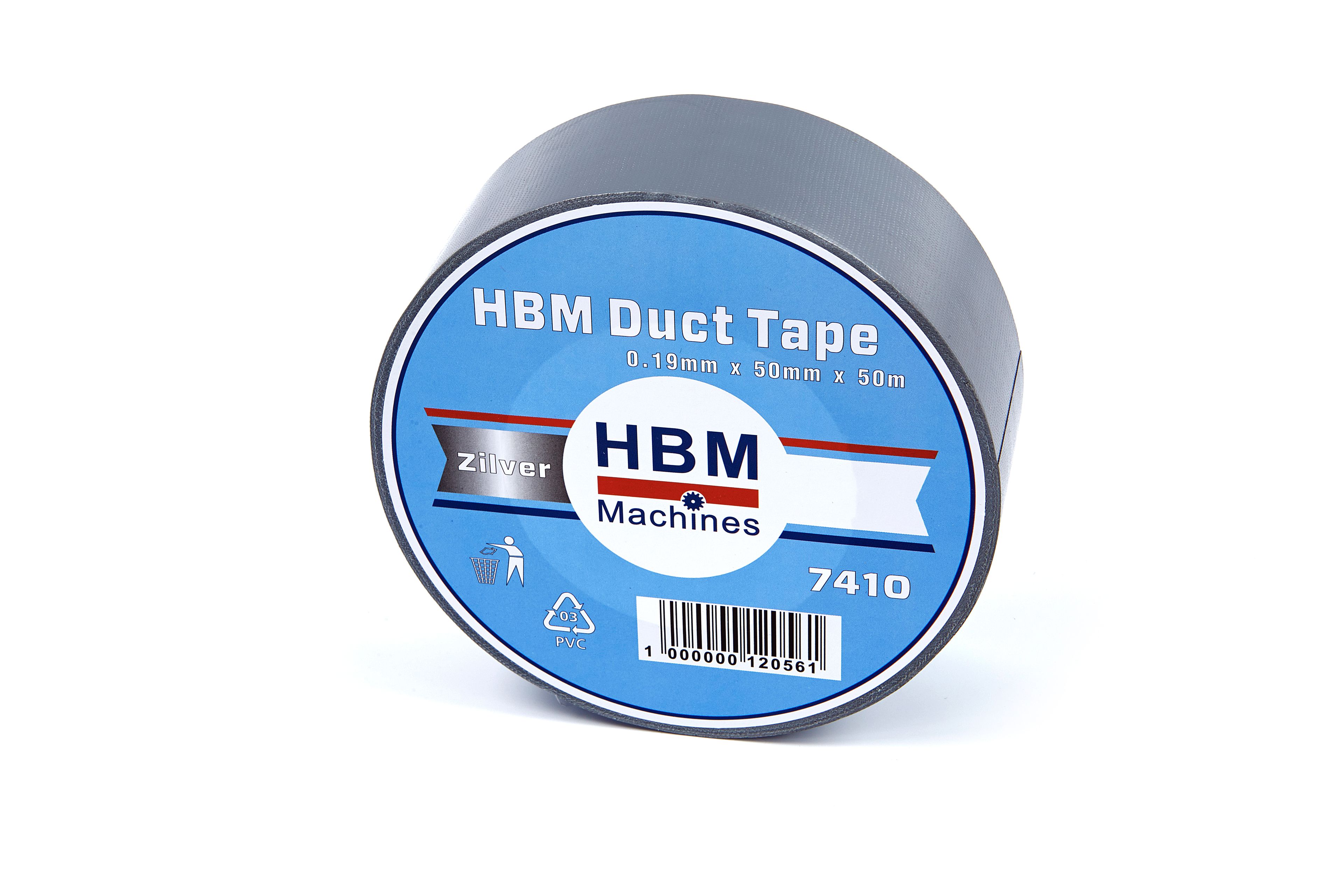 Ruban adhésif Super résistant 'Heavy-Duty' d'HBM 50 mm x 50 m Argent Image 2