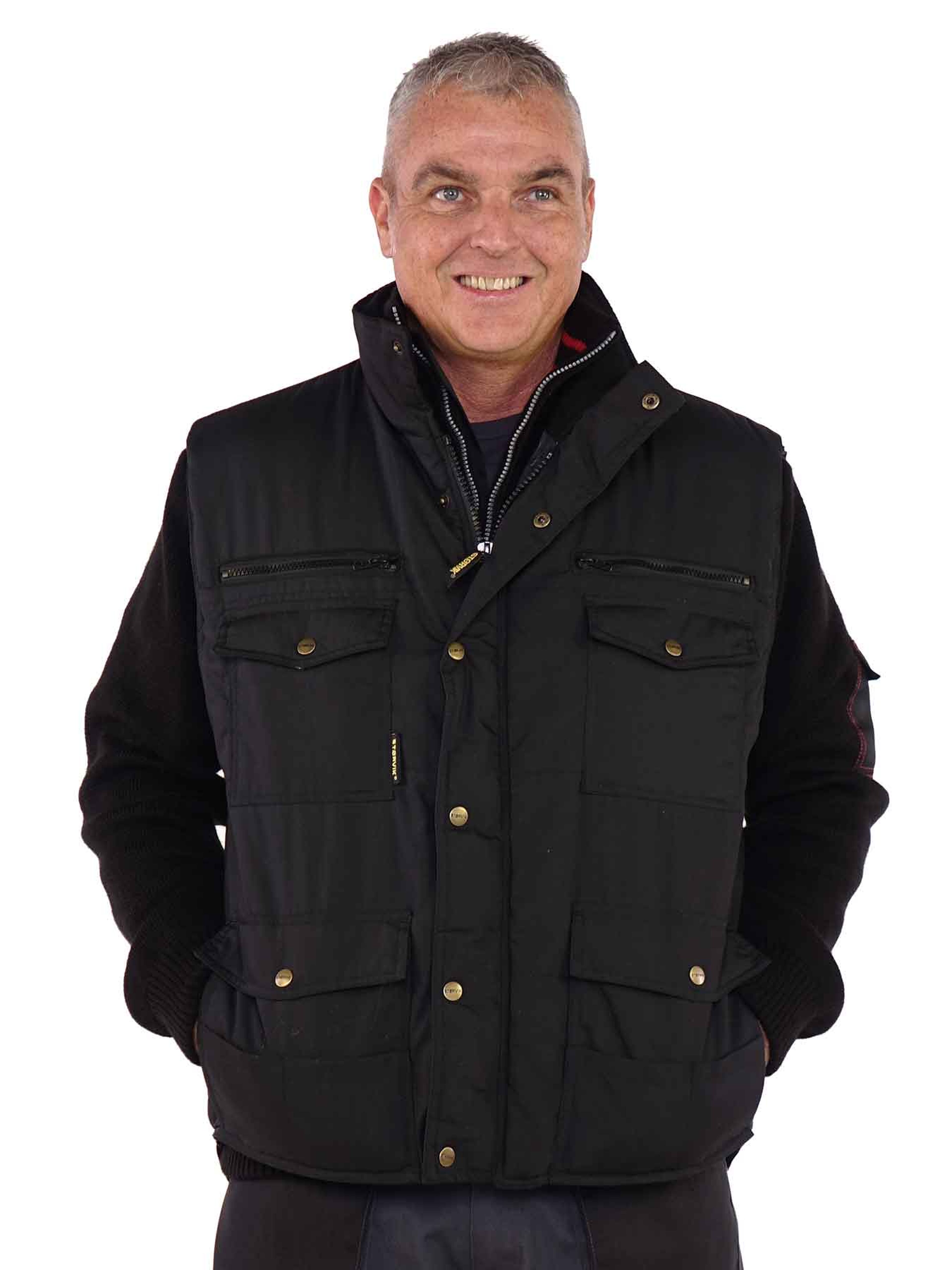 Gilet Stovik Pocket Neri S Image 5