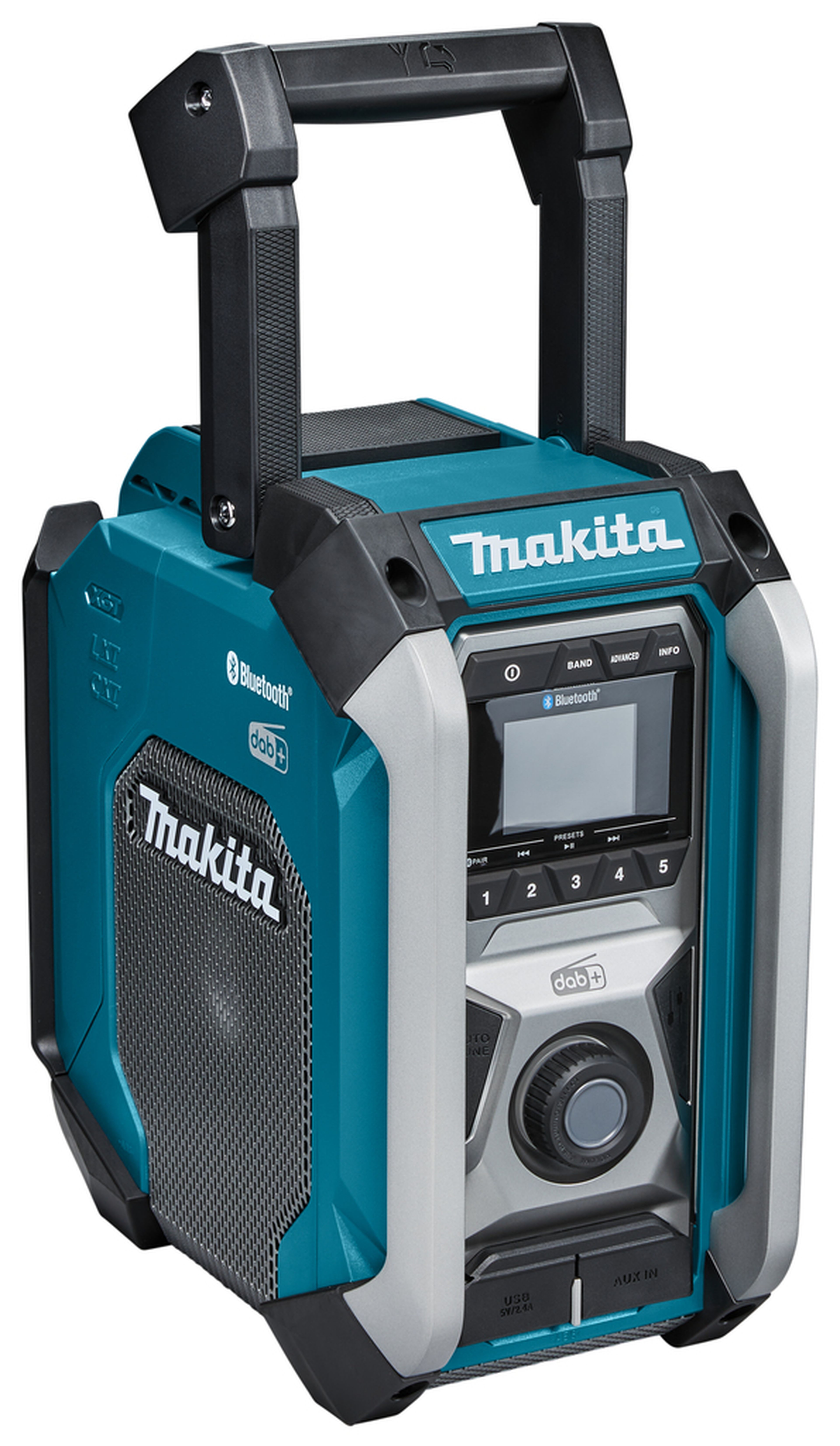Makita radio de chantier sans fil, FM DAB, DAB+, Bluetooth, MR007GZ Image 3