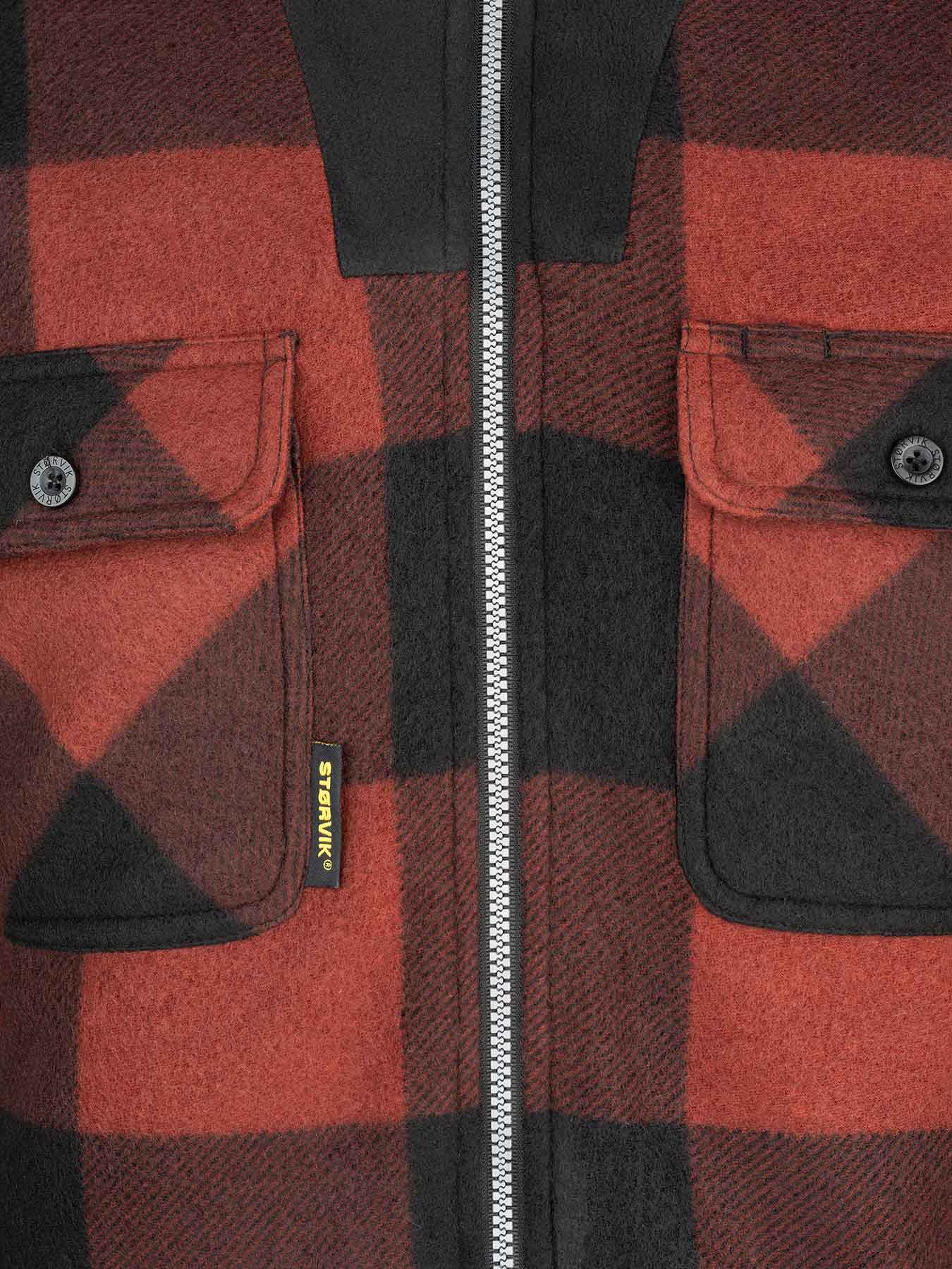 Chalecos de trabajo térmicos Storvik Stanley Rojos XXL Image 7