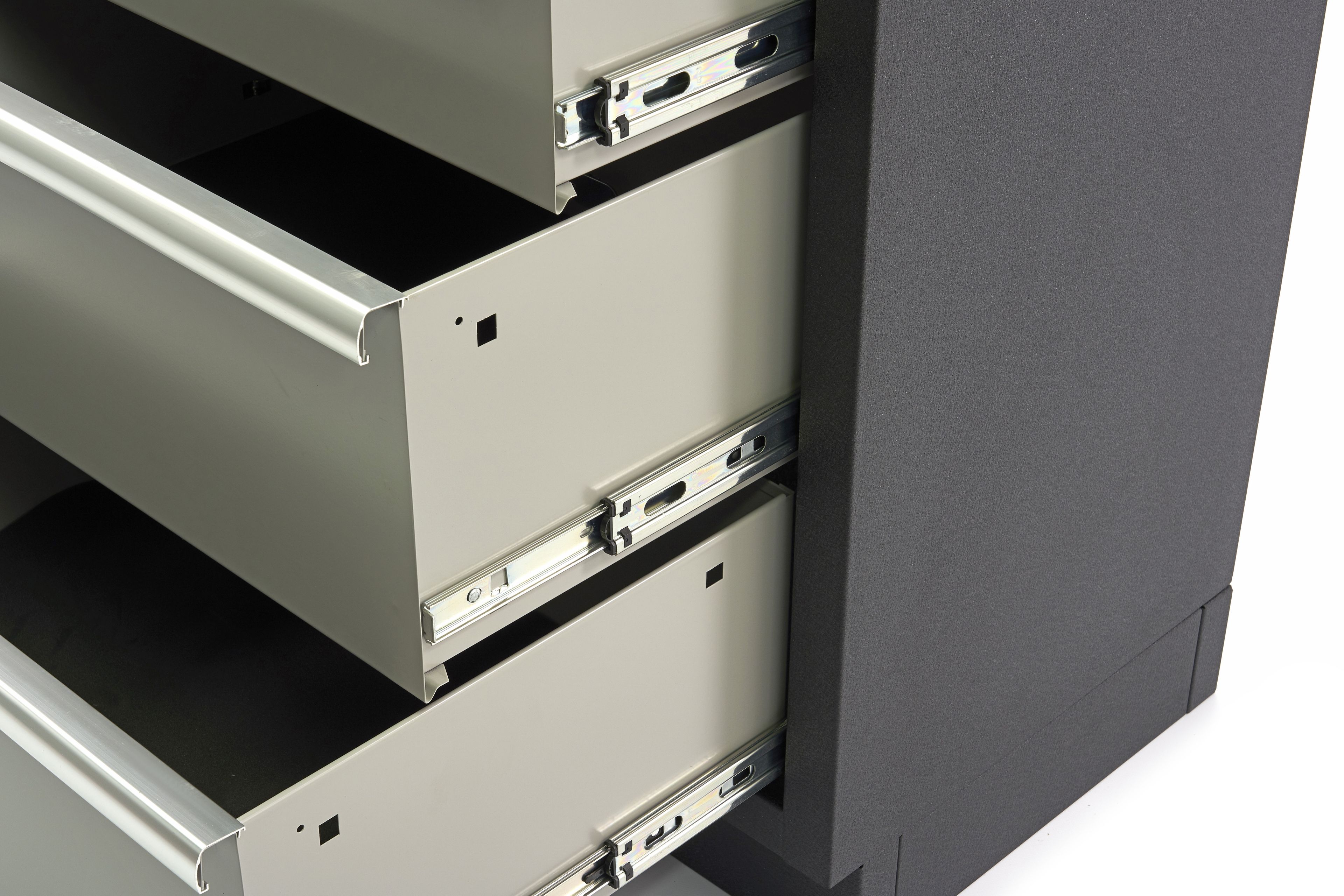 HBM Armadio portautensili professionale a 4 cassetti per l'arredamento di officine Image 3