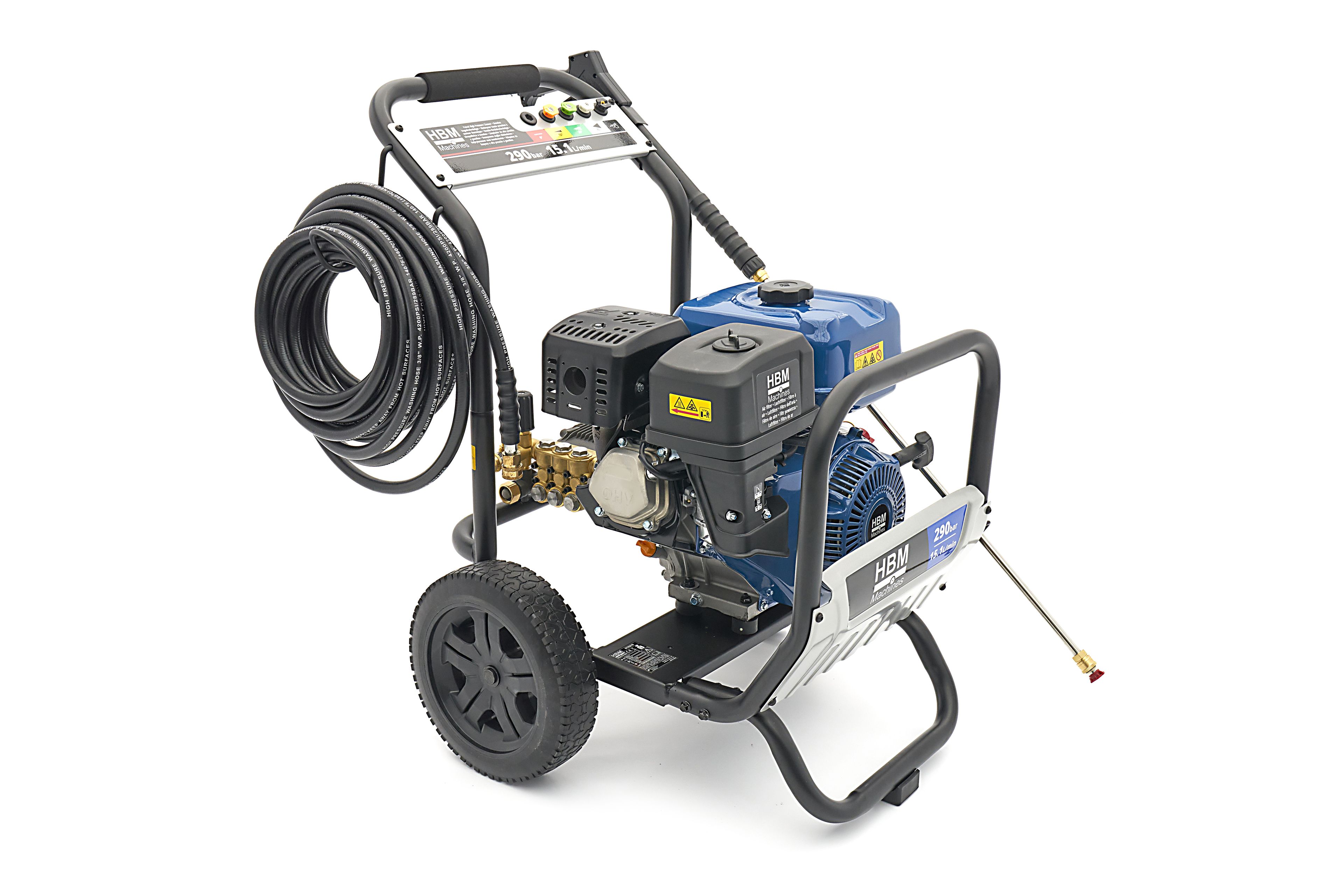 HBM benzine hogedrukreiniger 290 bar 15,1L/min 459cc Image 8