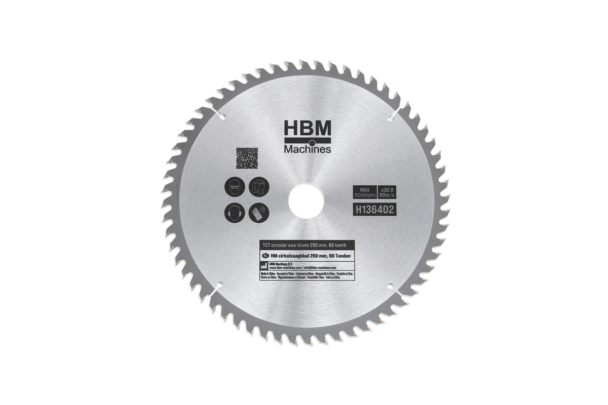 HBM HM-Kreissägeblätter 250 mm