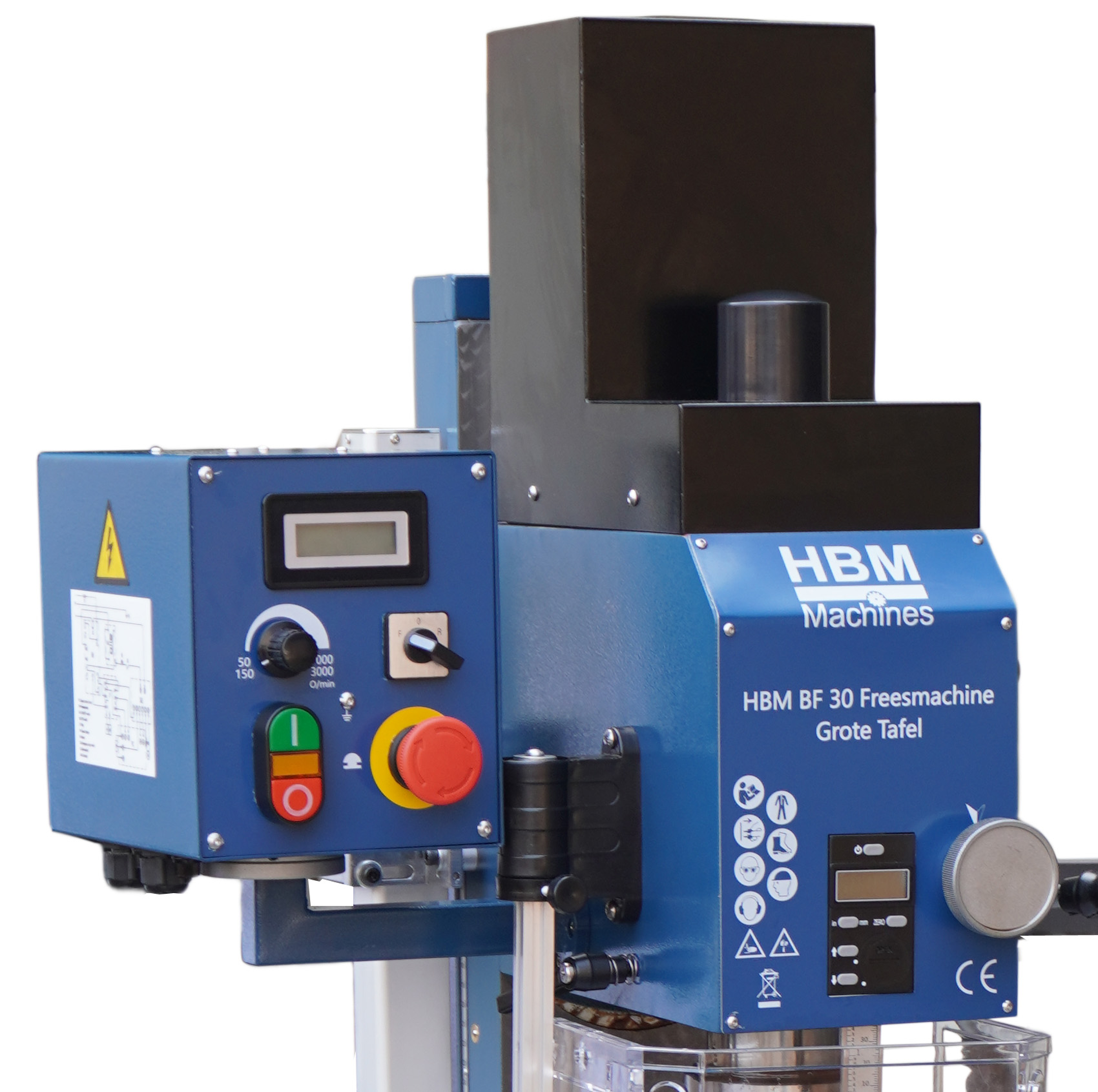 HBM freesmachine BF 30 grote tafel Image 4