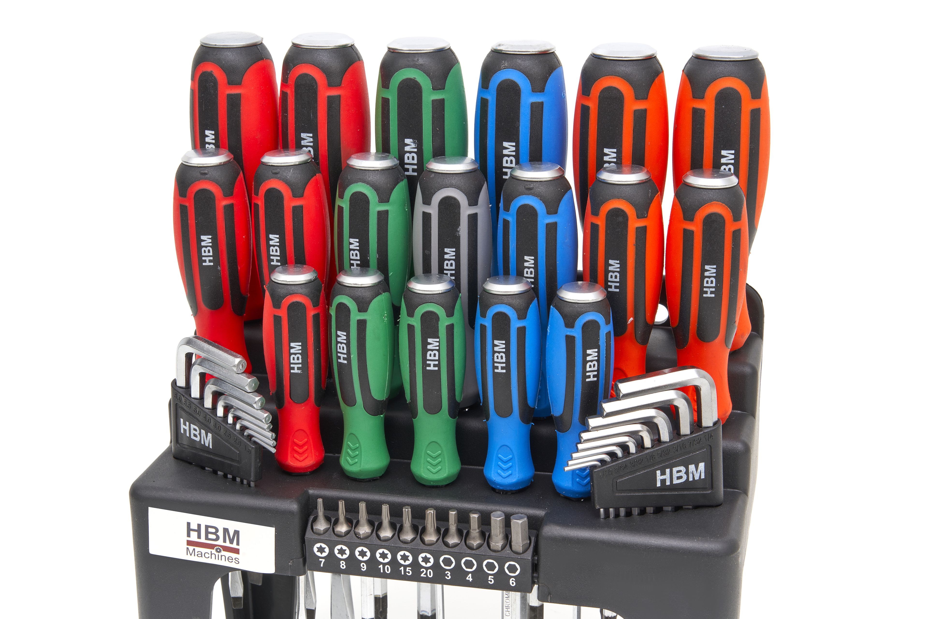 HBM Profi 44 Delige Slagvaste Schroevendraaierset Image 2