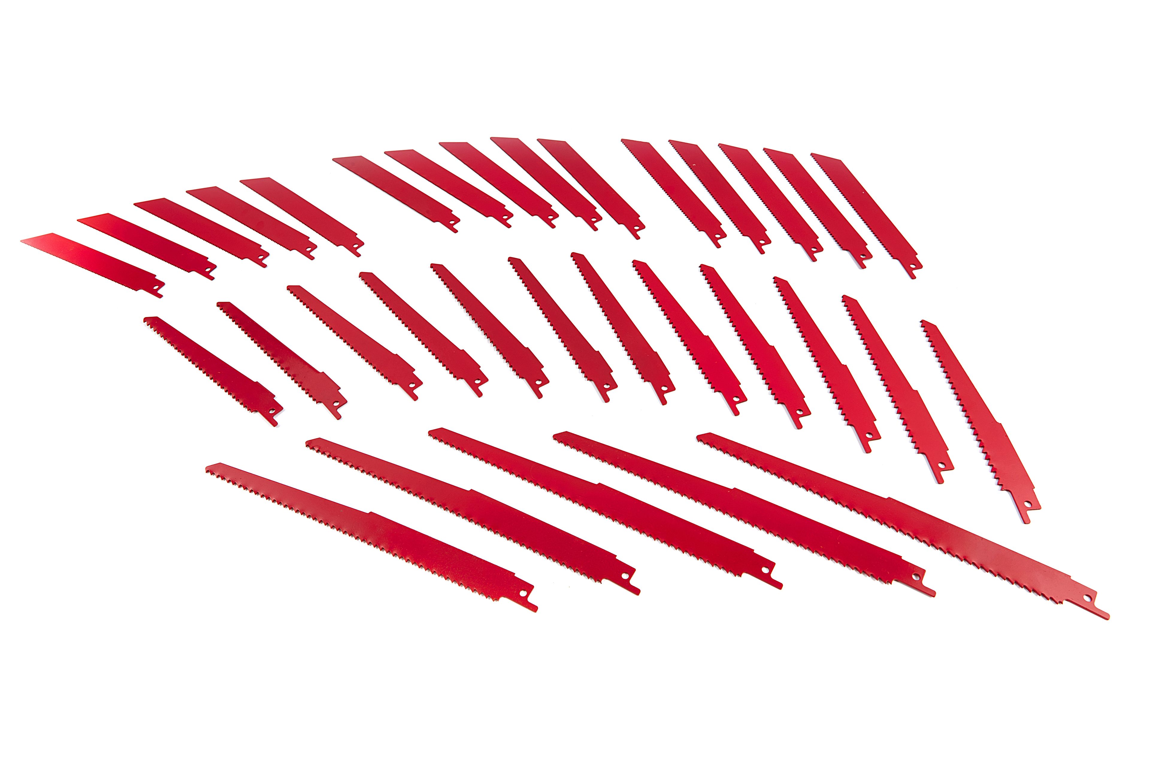 HBM Jeu de 32 pièces de lames de scie alternative