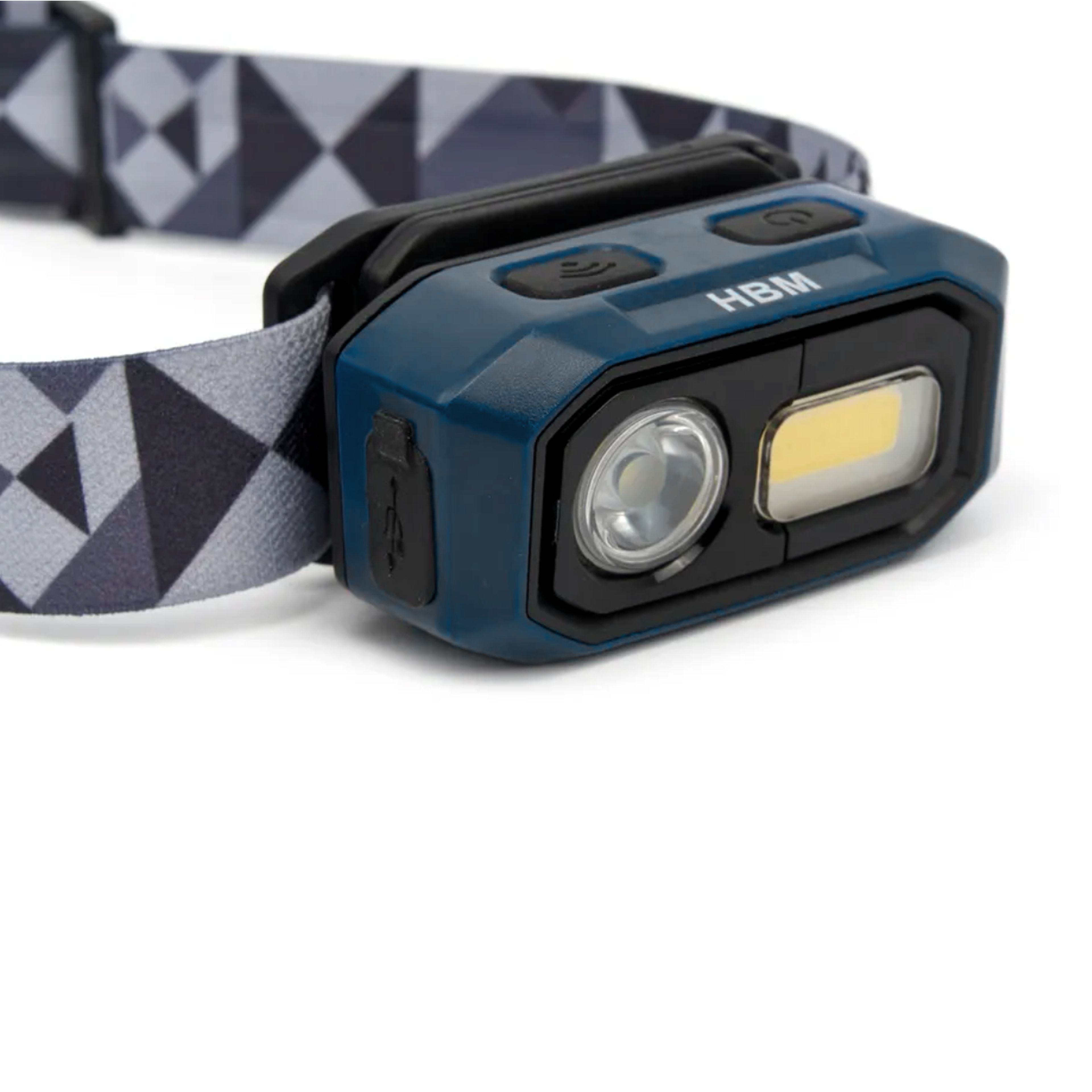 HBM lampe frontale rechargeable avec détecteur de mouvement 480 lumens, 3 fonctions, réglable Image 2