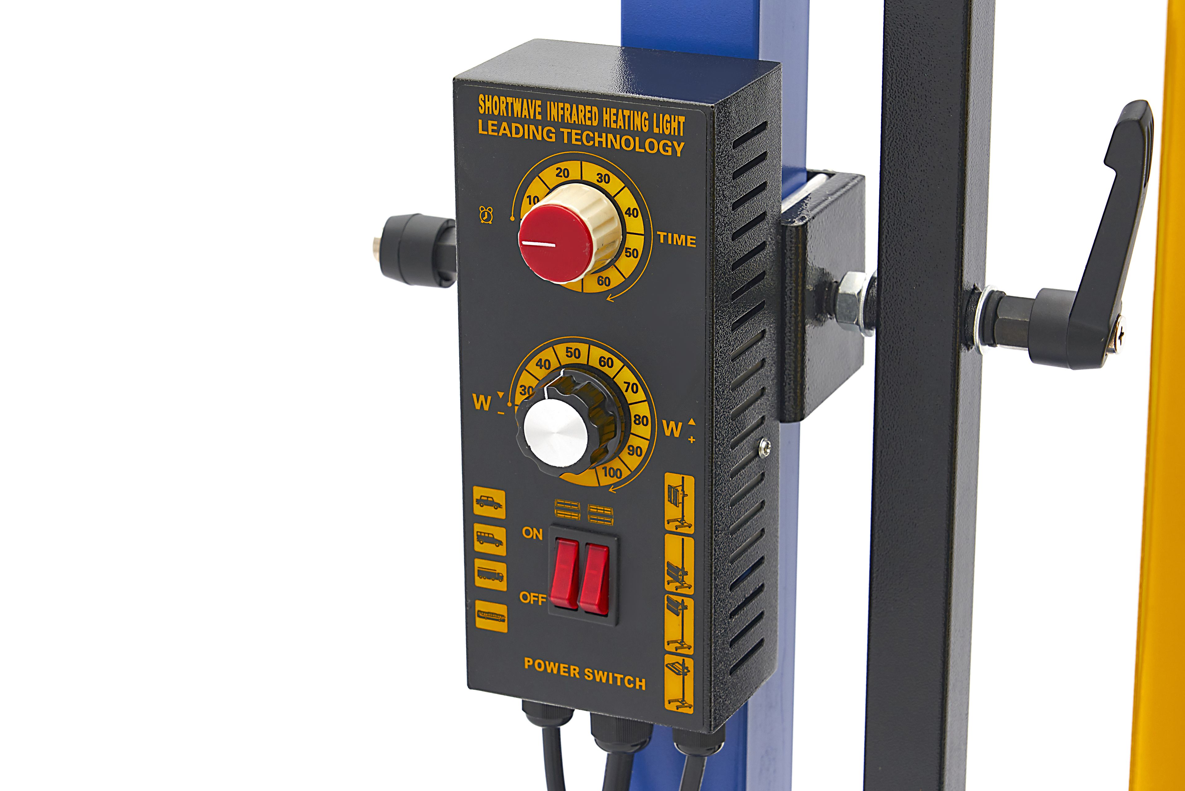 HBM Professional Infrared Paint radiateur de séchage sur support mobile 2 200 W Image 19