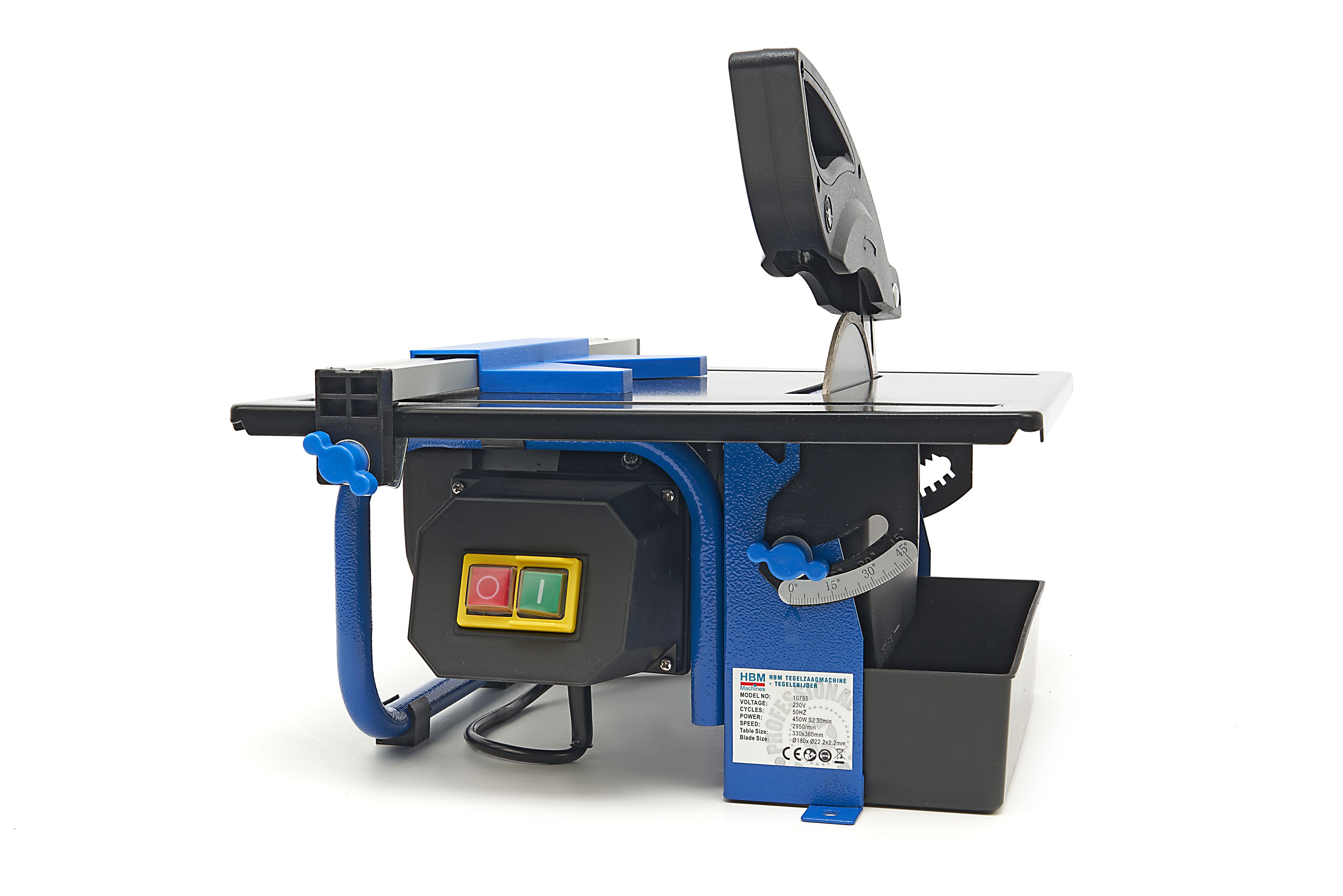 HBM Tegelzaagmachine - Tegelsnijder - 450W Image 5