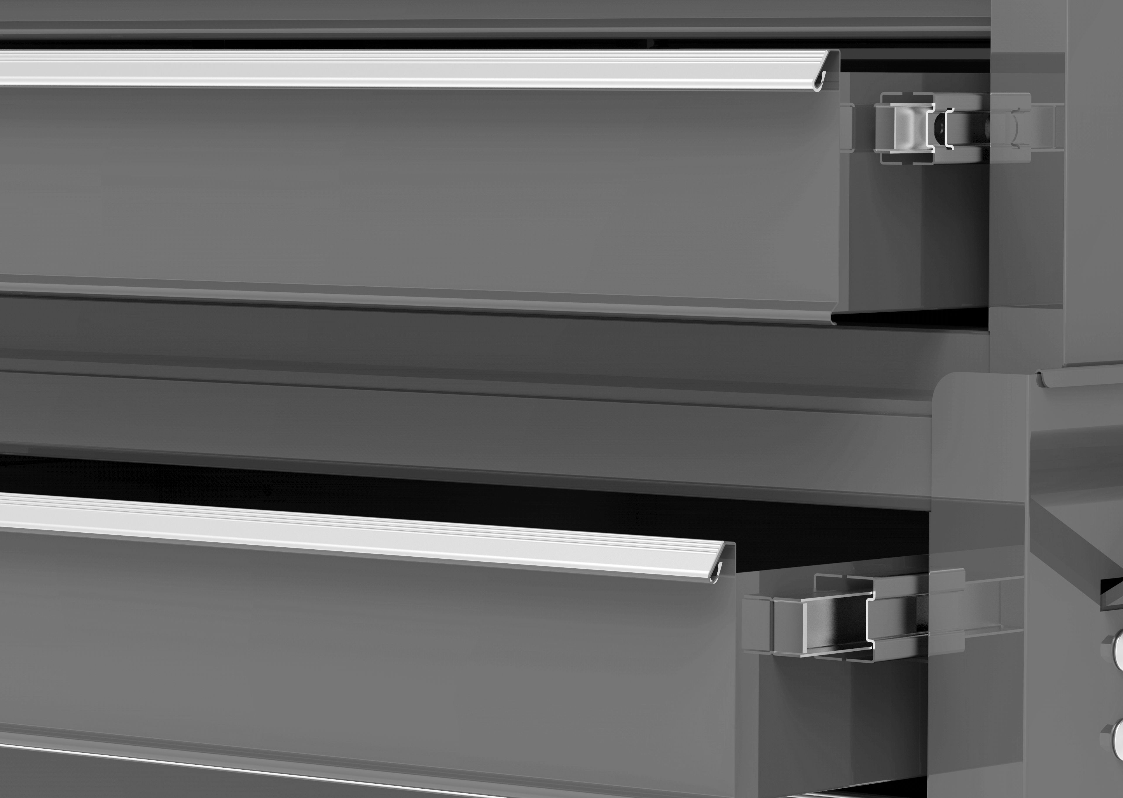 HBM opzetkast, grijs, model 2 Image 3