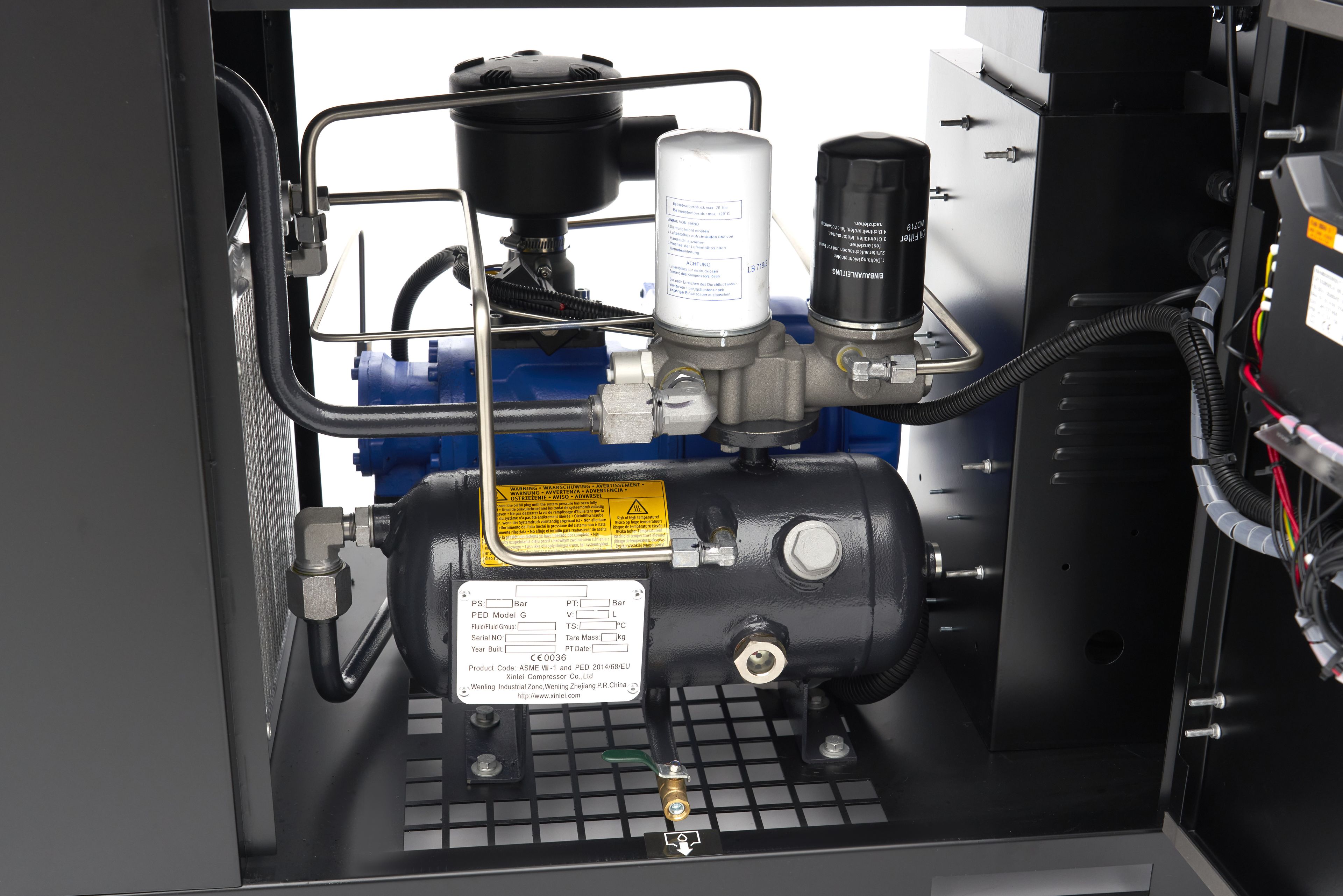 Compressore a vite HBM mini da 5 pk Image 9