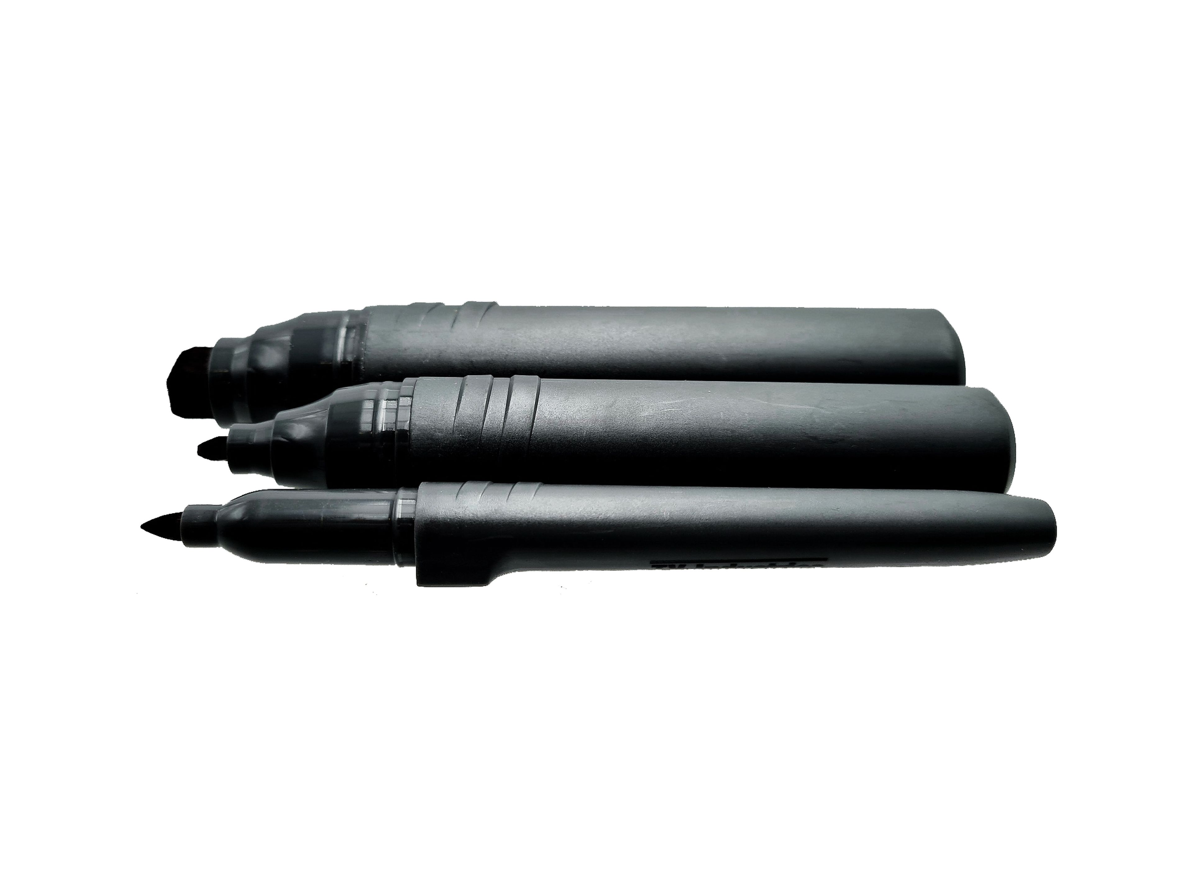 ToolPack heavy duty markering set permanent zwart, 3 stuks Image 2