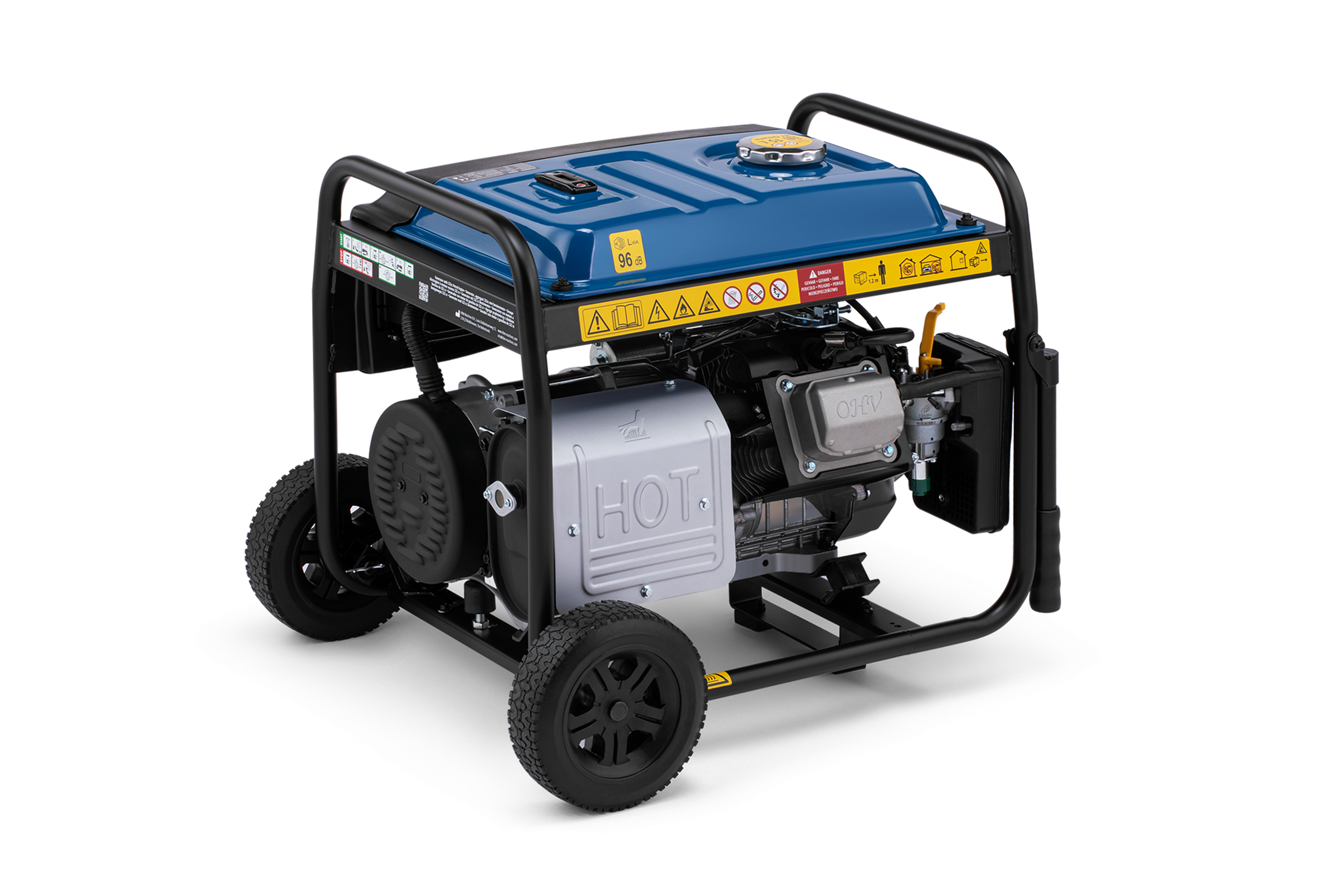 HBM générateur avec moteur à essence de 322 cm³ 230V 5500W Image 6
