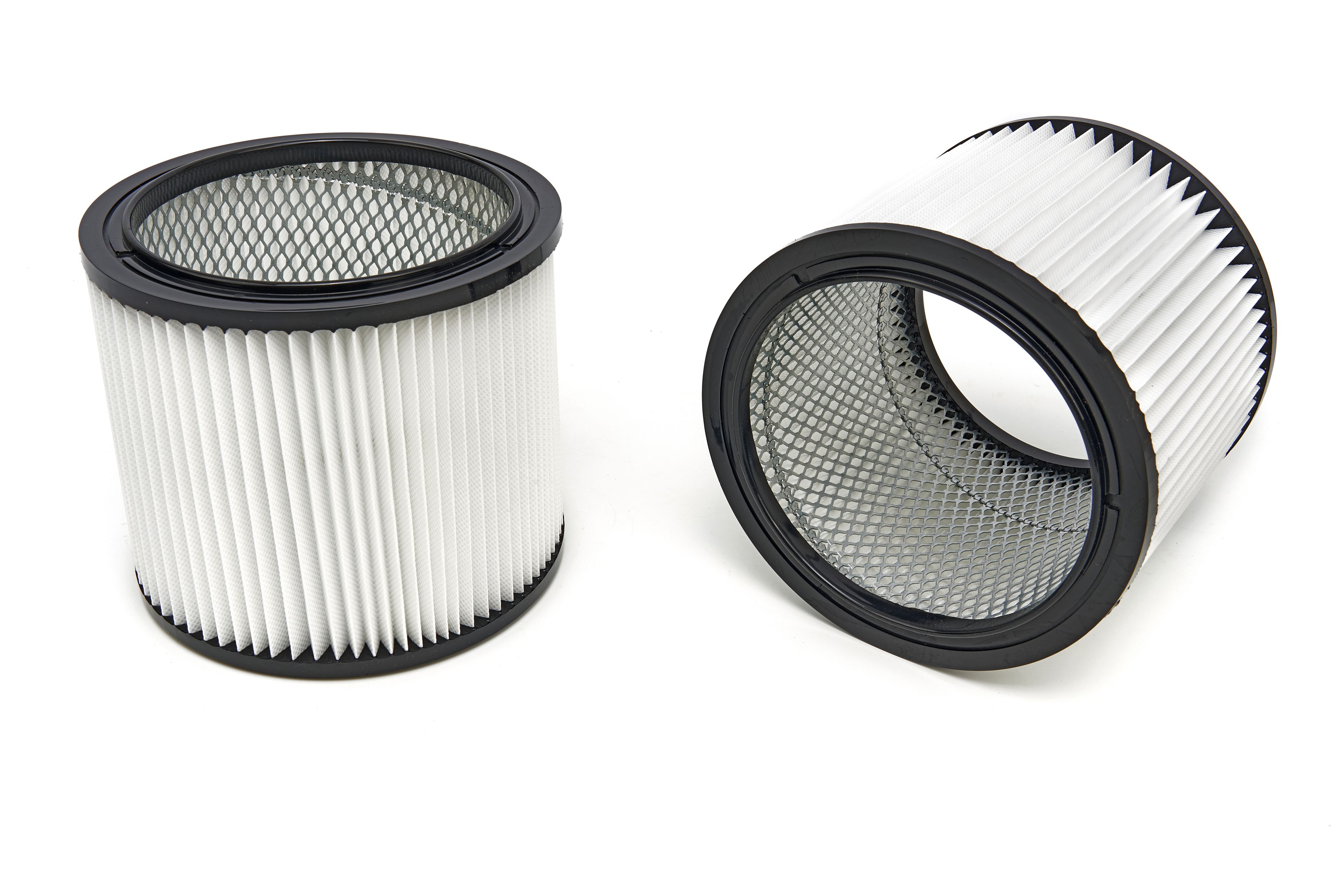 Set di filtri HBM per aspirapolvere edile professionale in acciaio inox HBM 80 Litri 3000 W con 3 motori Image 2