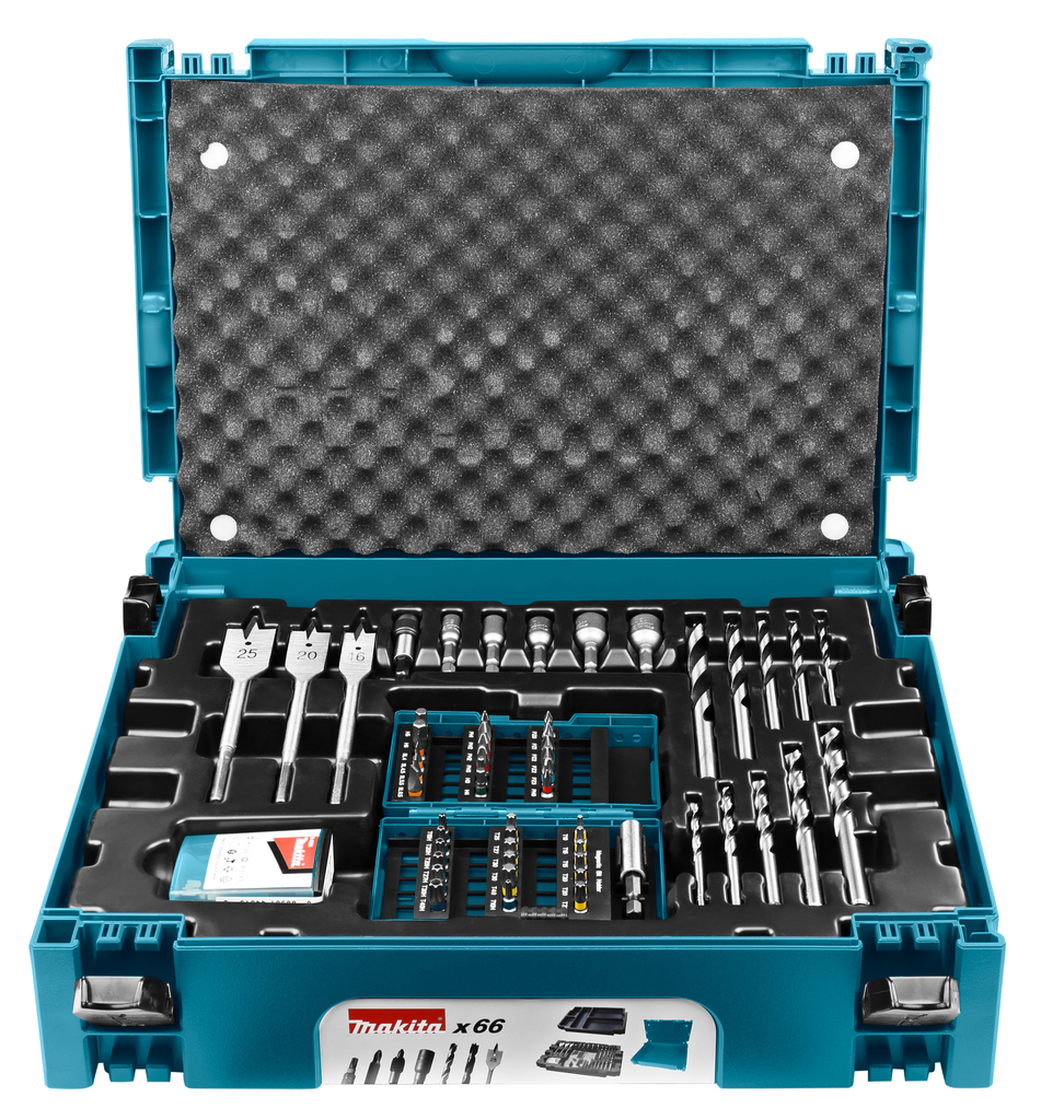 Set di punte da trapano / avvitatore Makita da 66 pezzi B-43044 Image 4