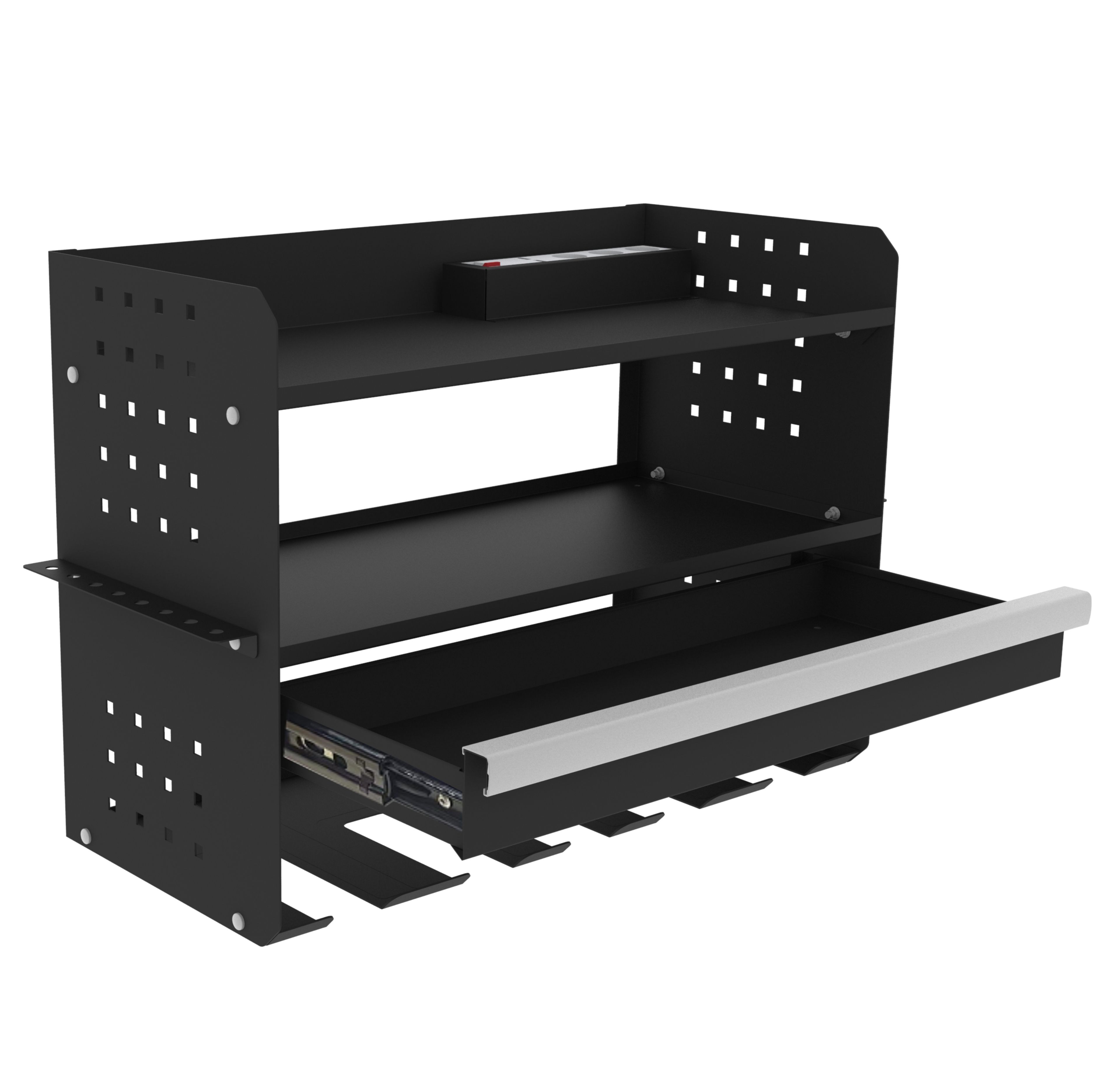 Organizador de herramientas eléctricas HBM con cajón