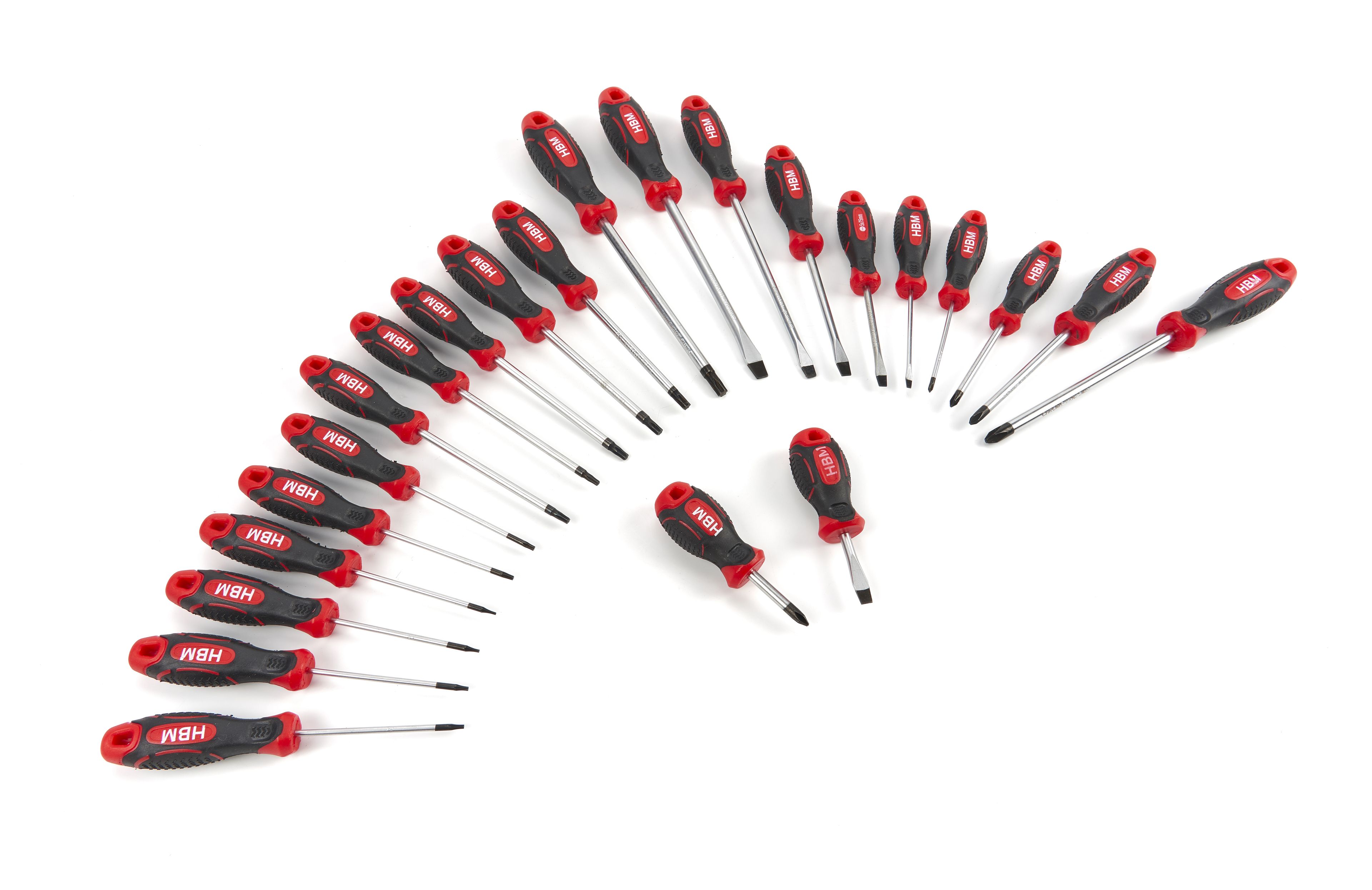 Set di cacciaviti HBM da 23 pezzi con inlay in Carbon Foam per carrello portautensili Image 7