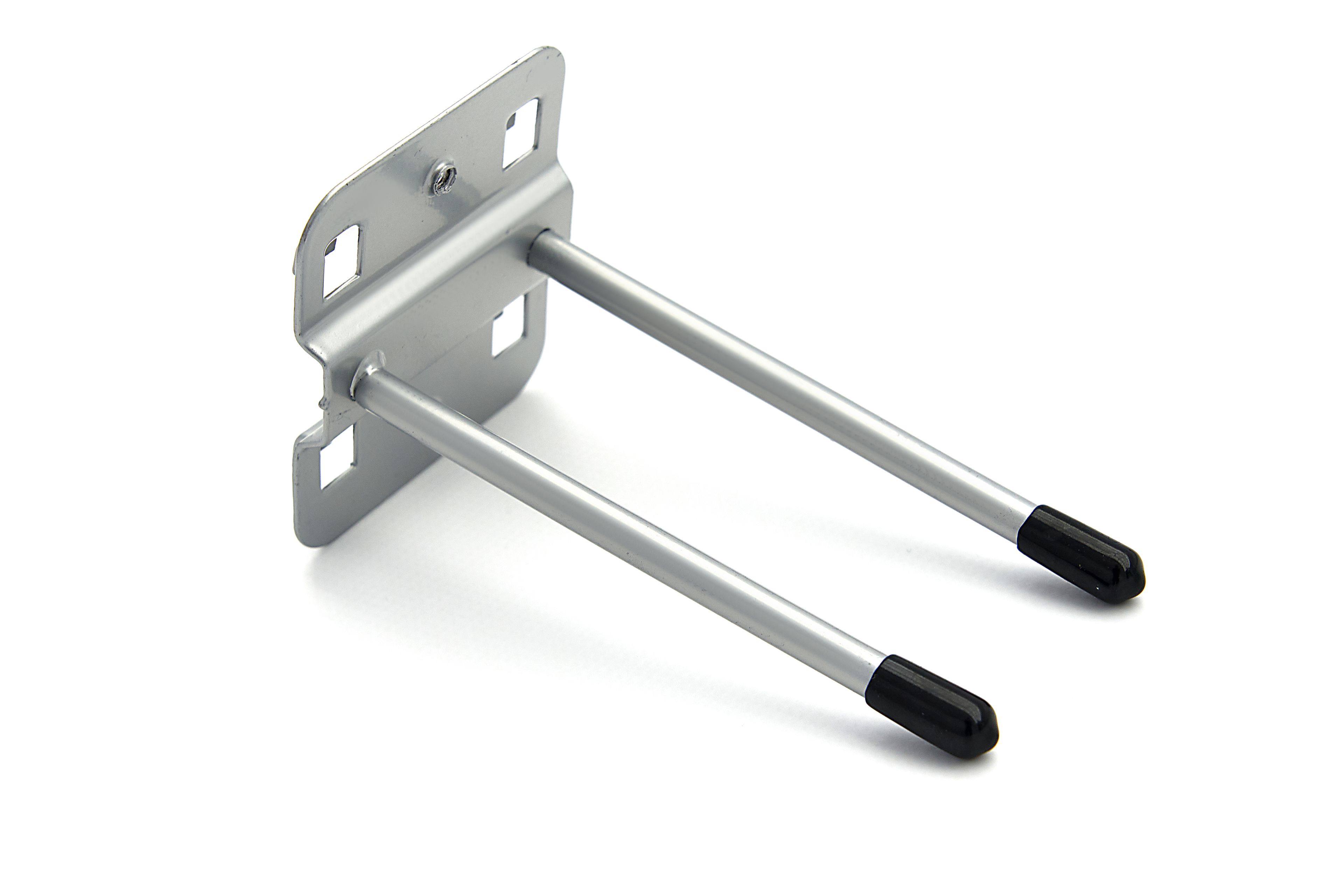 Ensemble de 45 crochets, supports de rangement et poubelles pour les murs d'outils et les postes de travail modulaires de HBM. Image 5