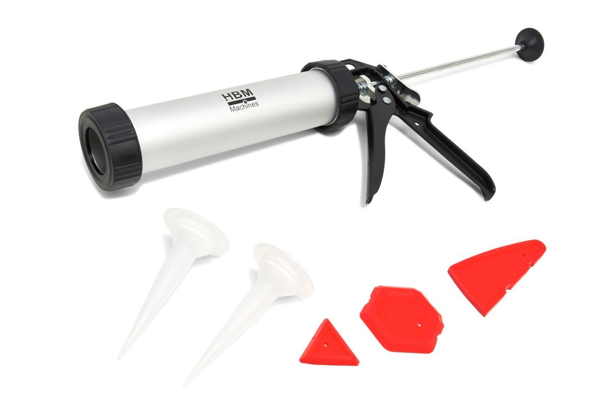 Conjunto de Pistón de Sellador de Aluminio Profesional HBM de 6 Piezas