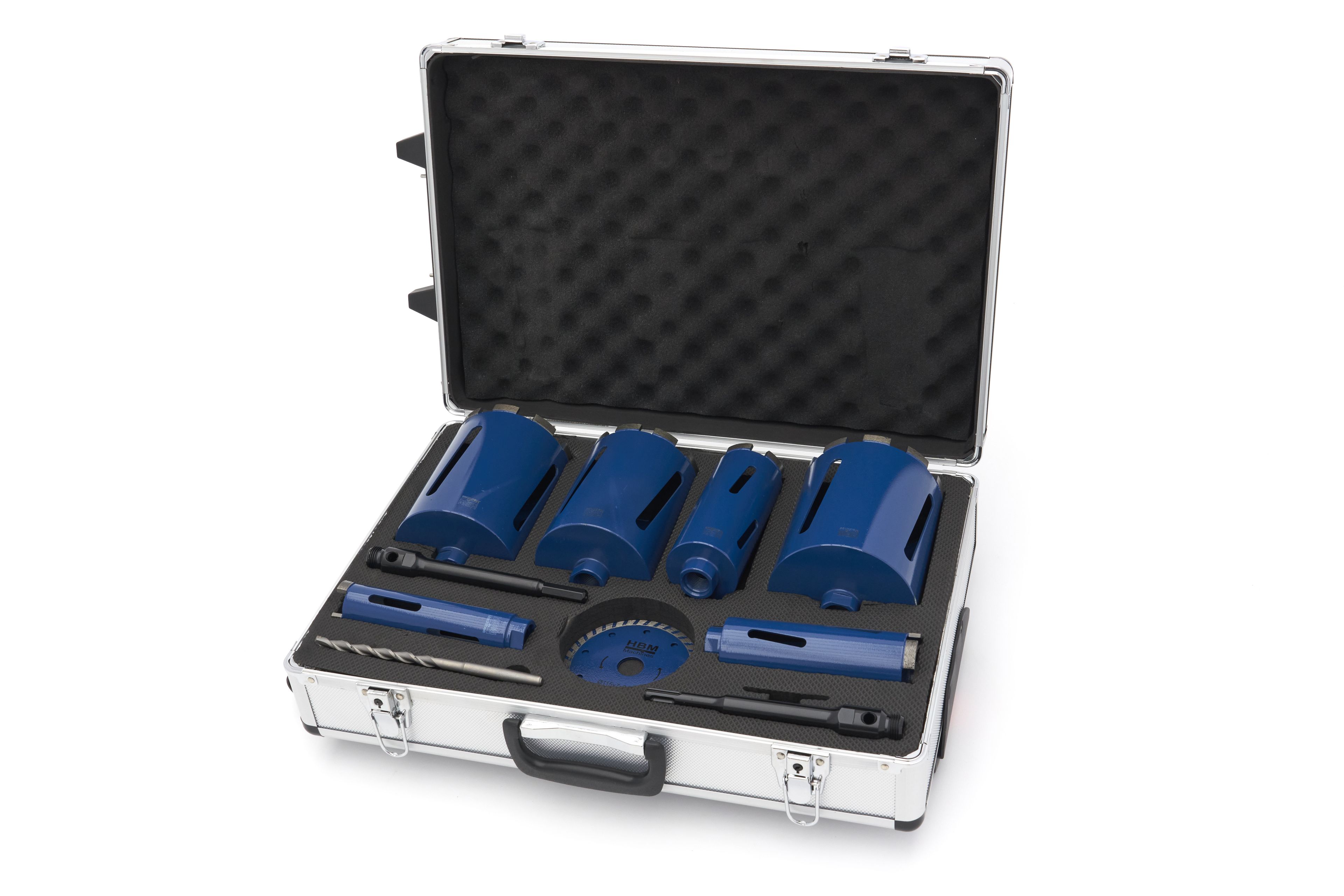 HBM kit de forages à cœur diamant 12 pièces