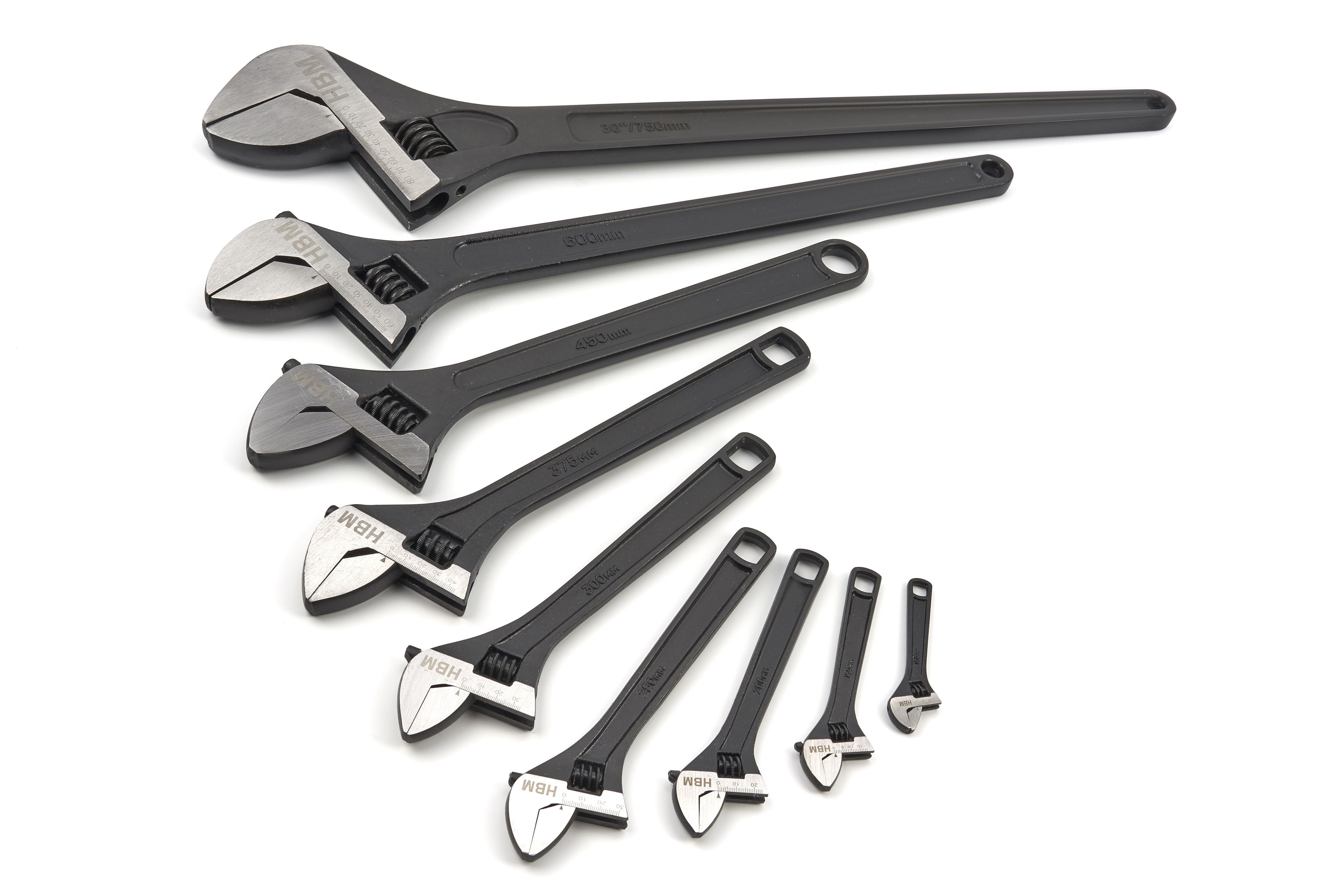 HBM Professionele Verstelbare Moersleutels