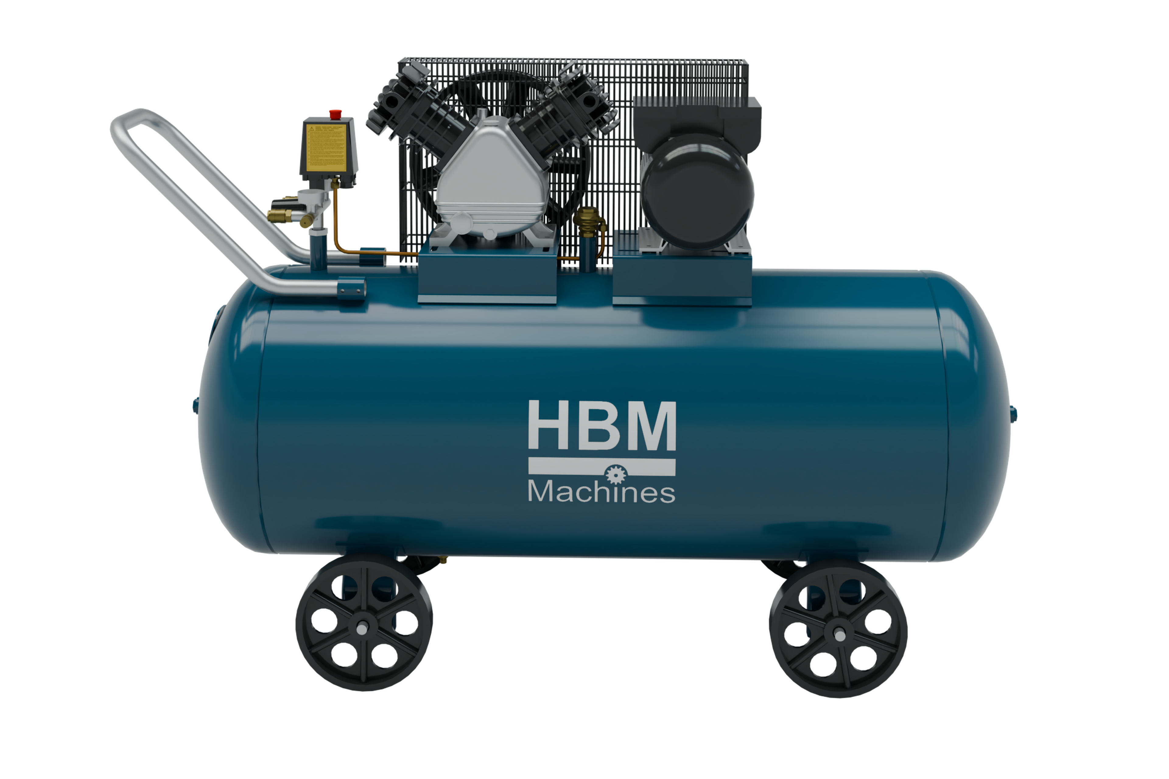 HBM snaaraangedreven compressor 200 liter Image 3