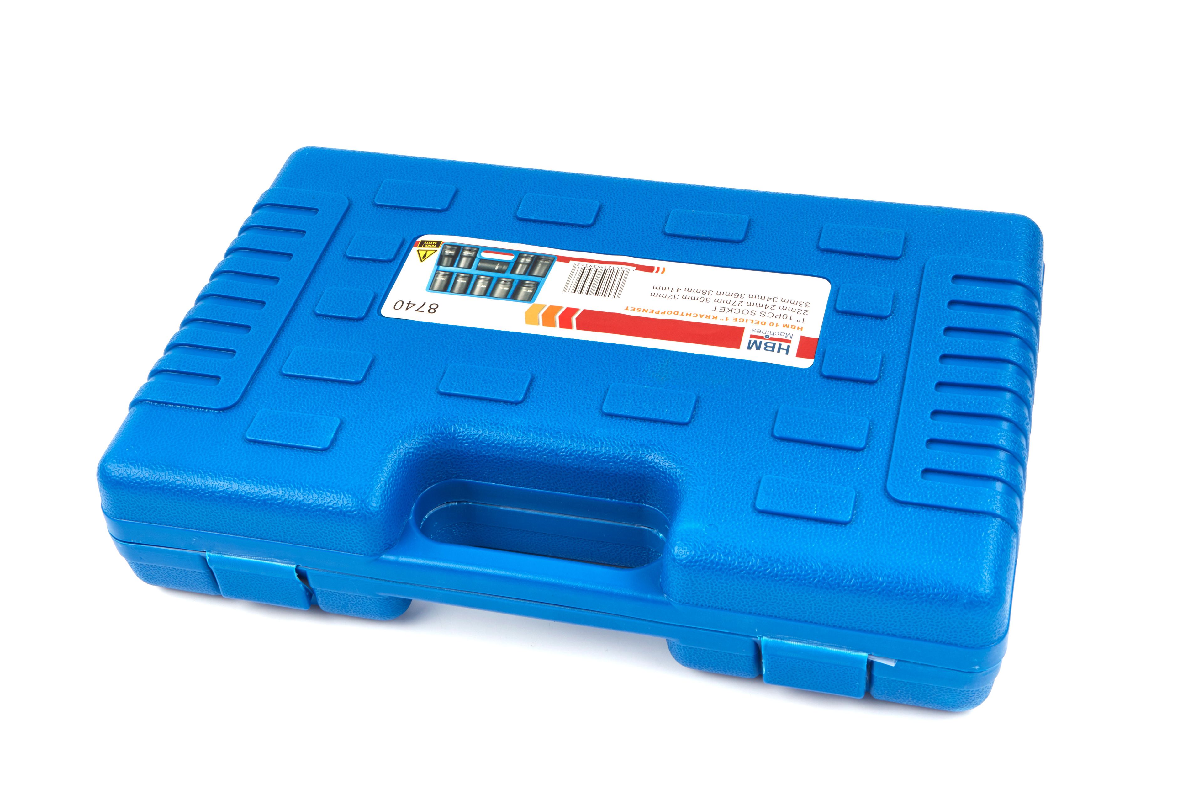 HBM - Jeu de douilles à choc 1 inch 10 pièces Image 5