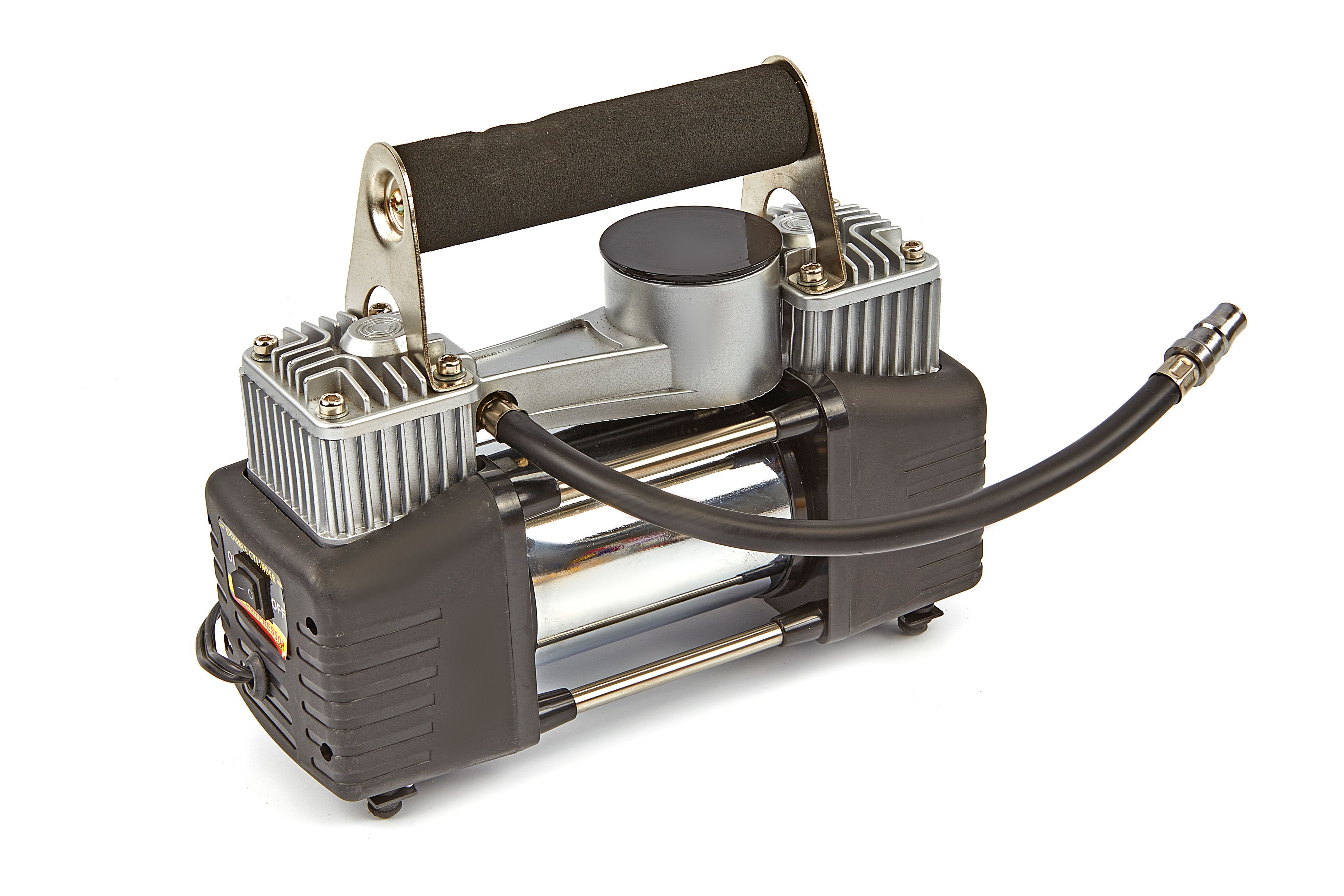 Compresor HBM 12 Volt con accesorios en bolsa de transporte Image 3