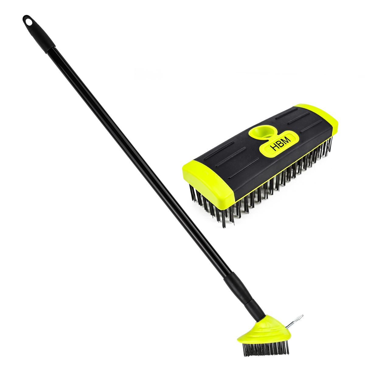 Cepillo desmalezador extensible HBM 80 - 140 cm, 3 piezas