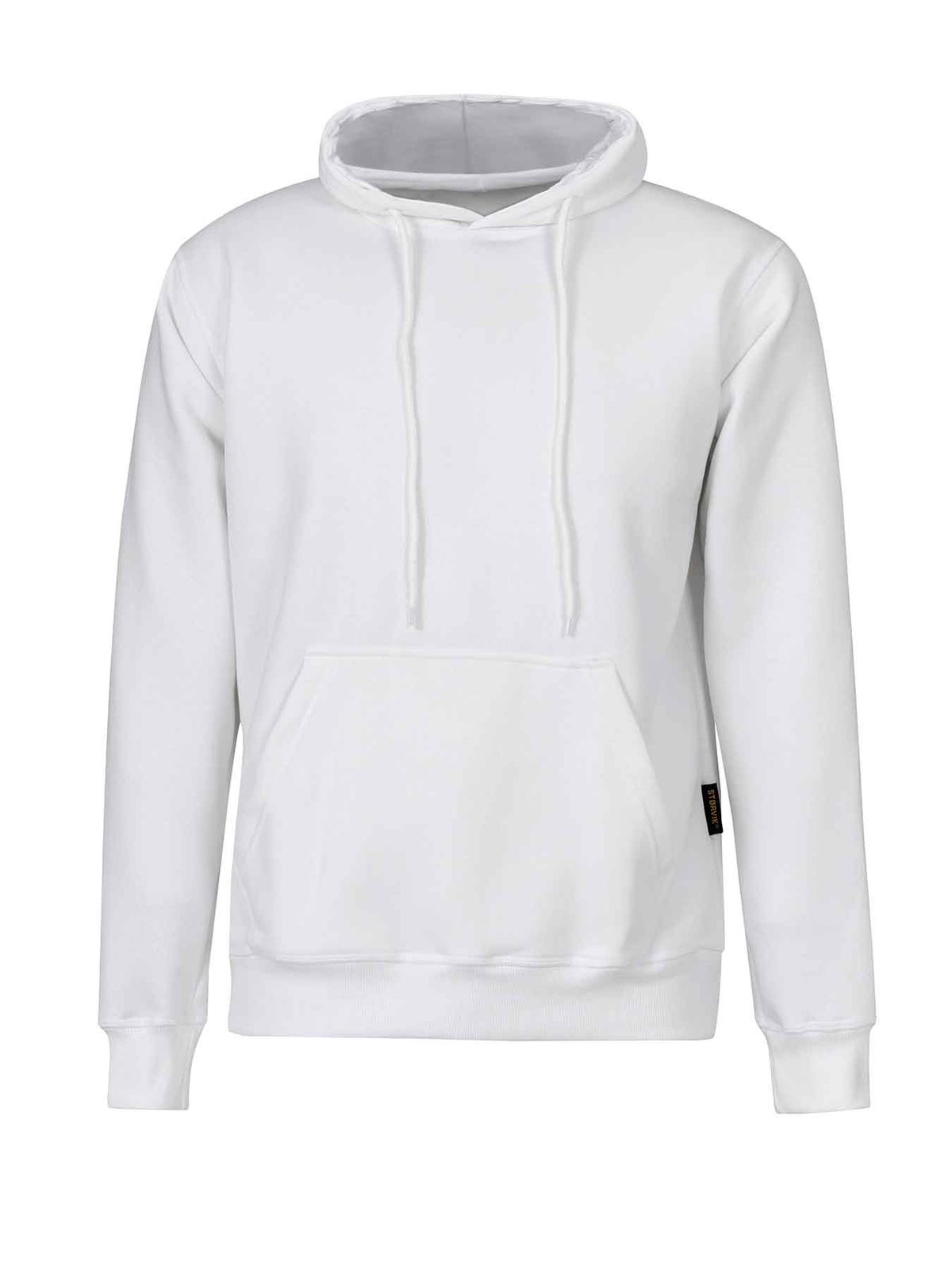 Storvik Hedmark Arbeitspullover Hoodie Weiß