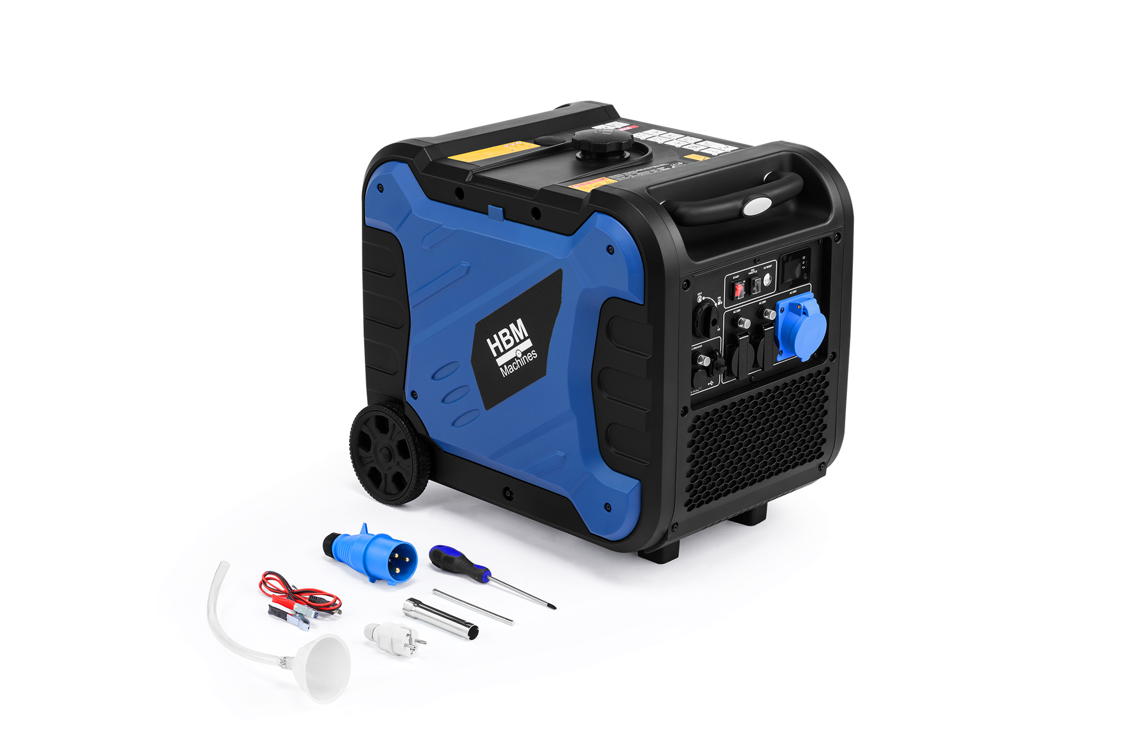 HBM générateur onduleur avec moteur à essence de 327 cm³ 230V 6500W Image 6