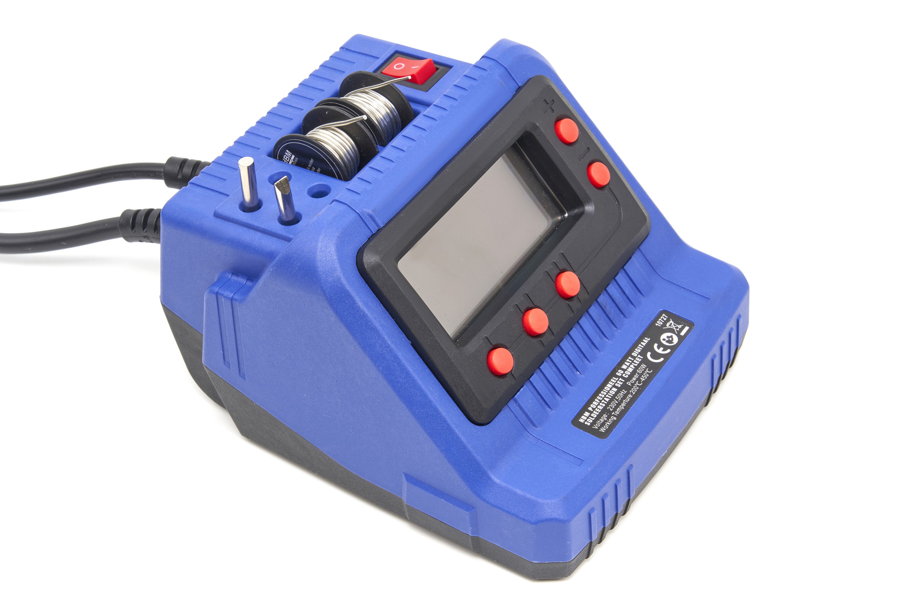 HBM Ensemble professionnel complet de station de soudage numérique 60 watts Image 4