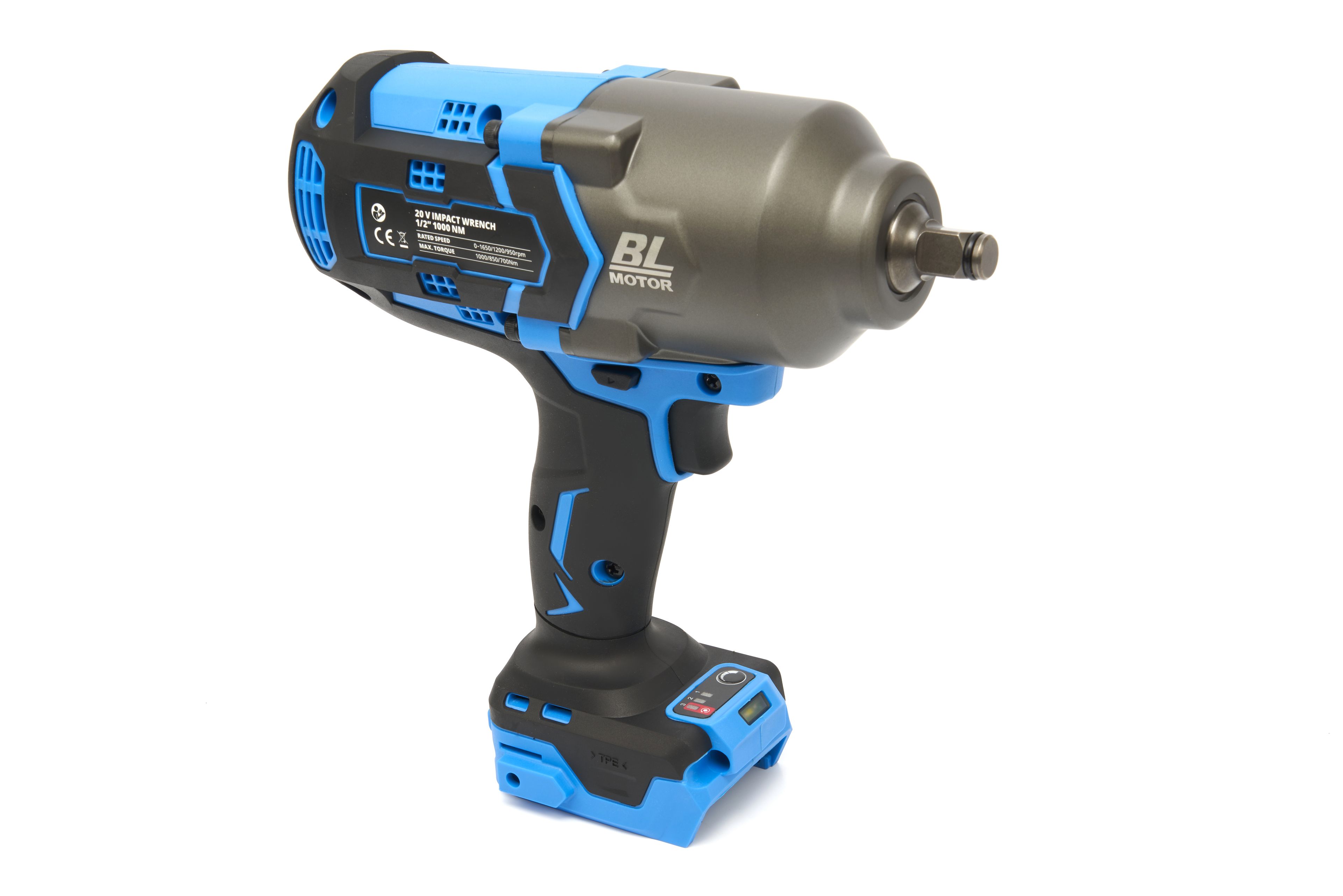 HBM Avvitatore a impulsi a batteria, 1/2 pollice, 1000 Nm, 20 Volt Image 2