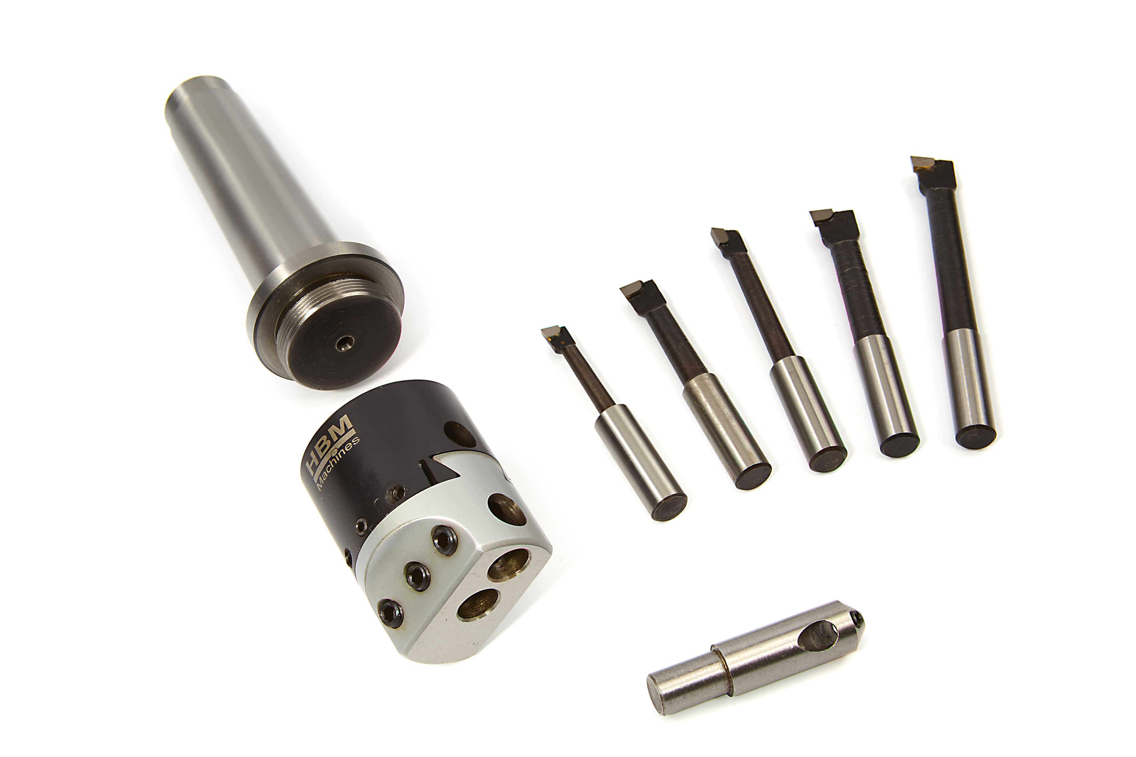 HBM 50 mm MC4 Kotterkop met 5 HBM Beitels en Flycutter Image 3