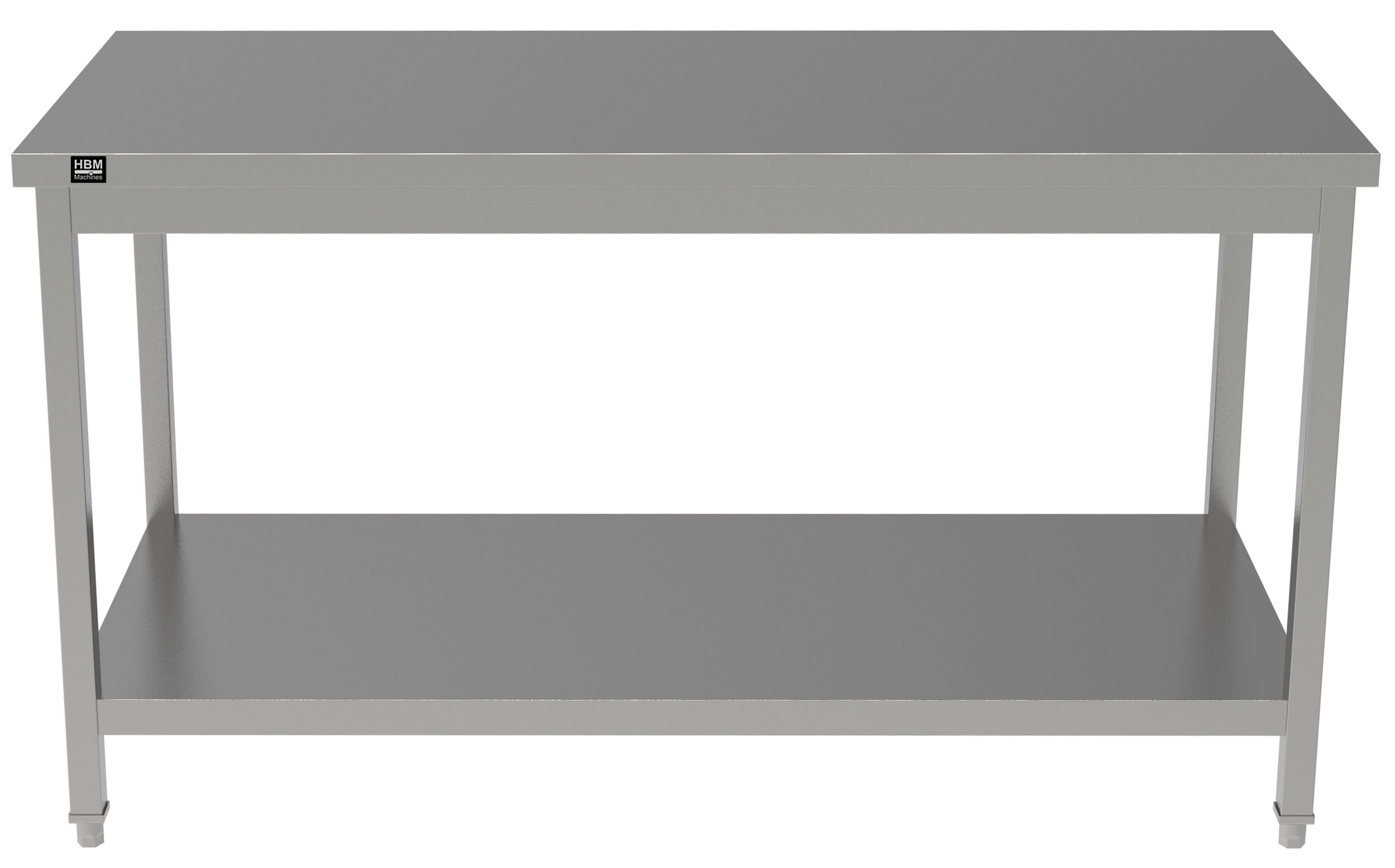 HBM Banco da Lavoro Acciaio Inox 150 cm