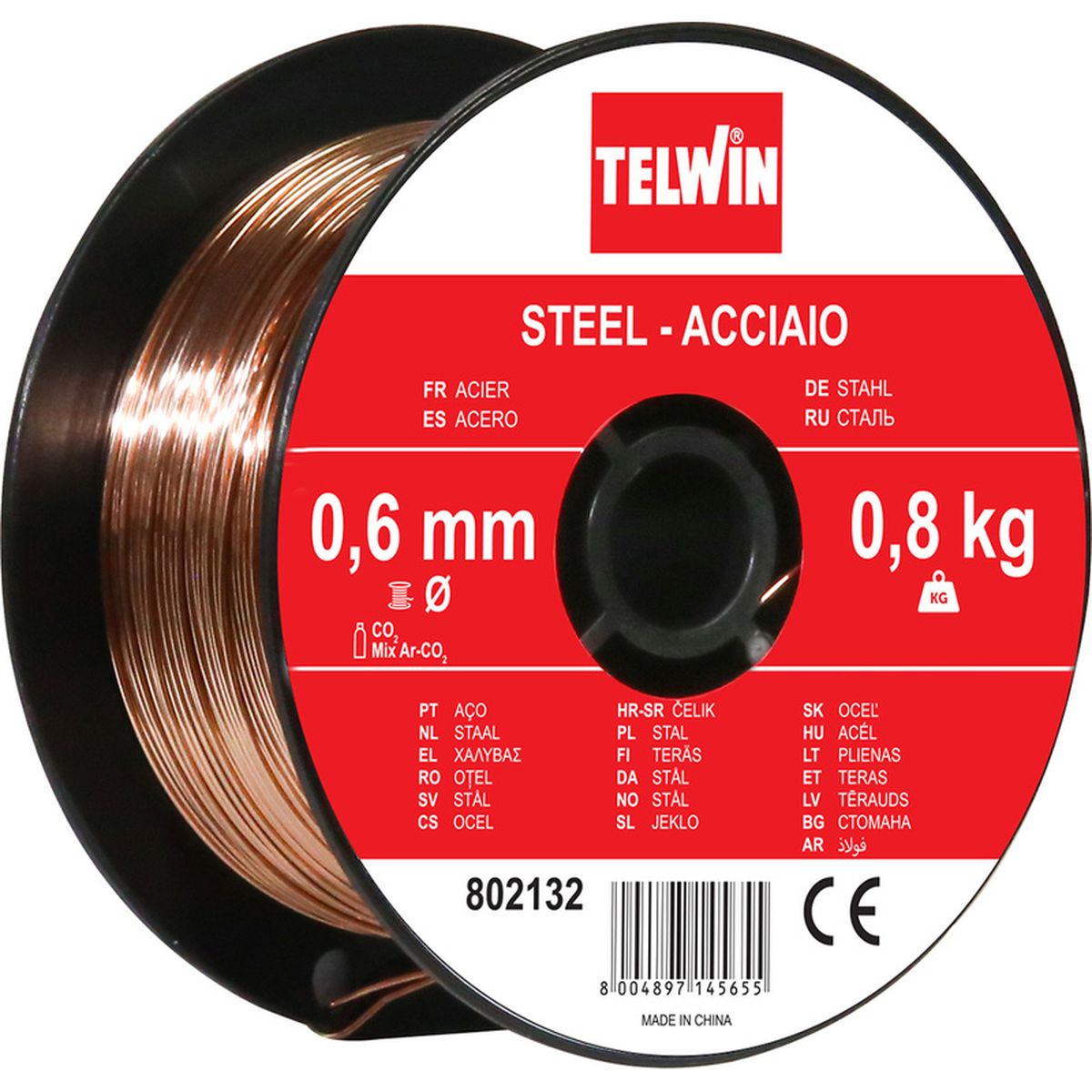Telwin CO₂-Schweißdraht 0,6 mm 0,8 kg