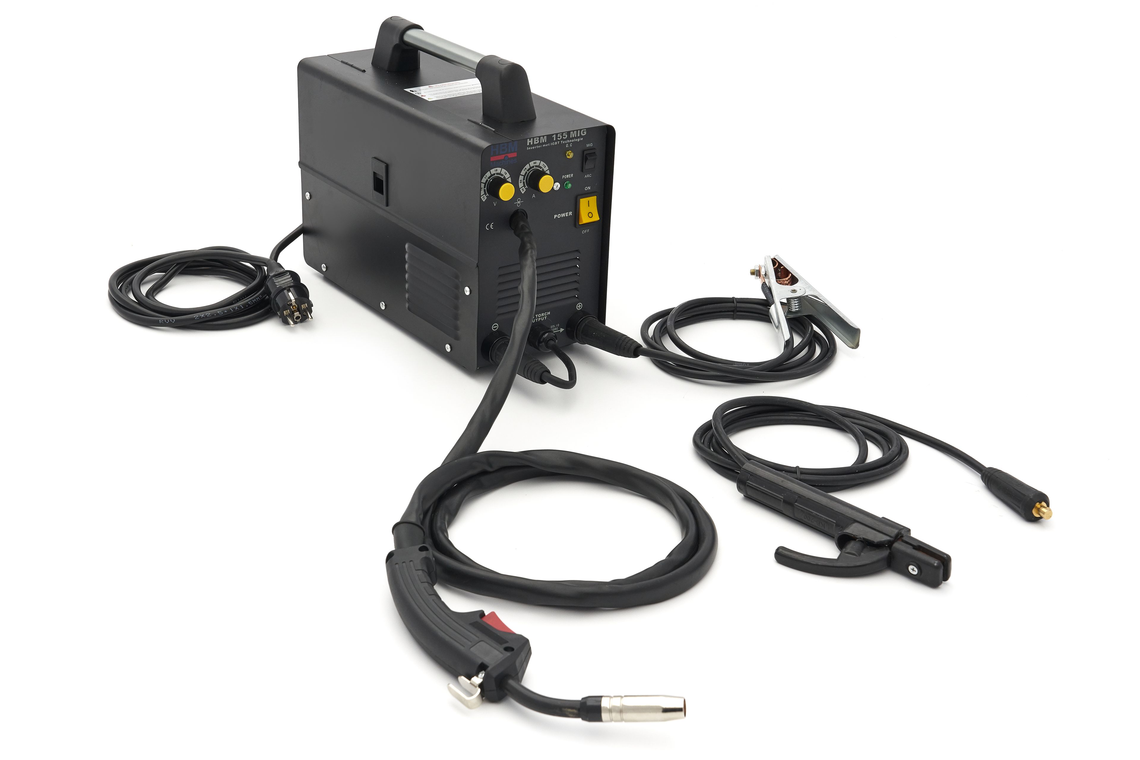 HBM 155 MIG Inverter con tecnologia IGBT