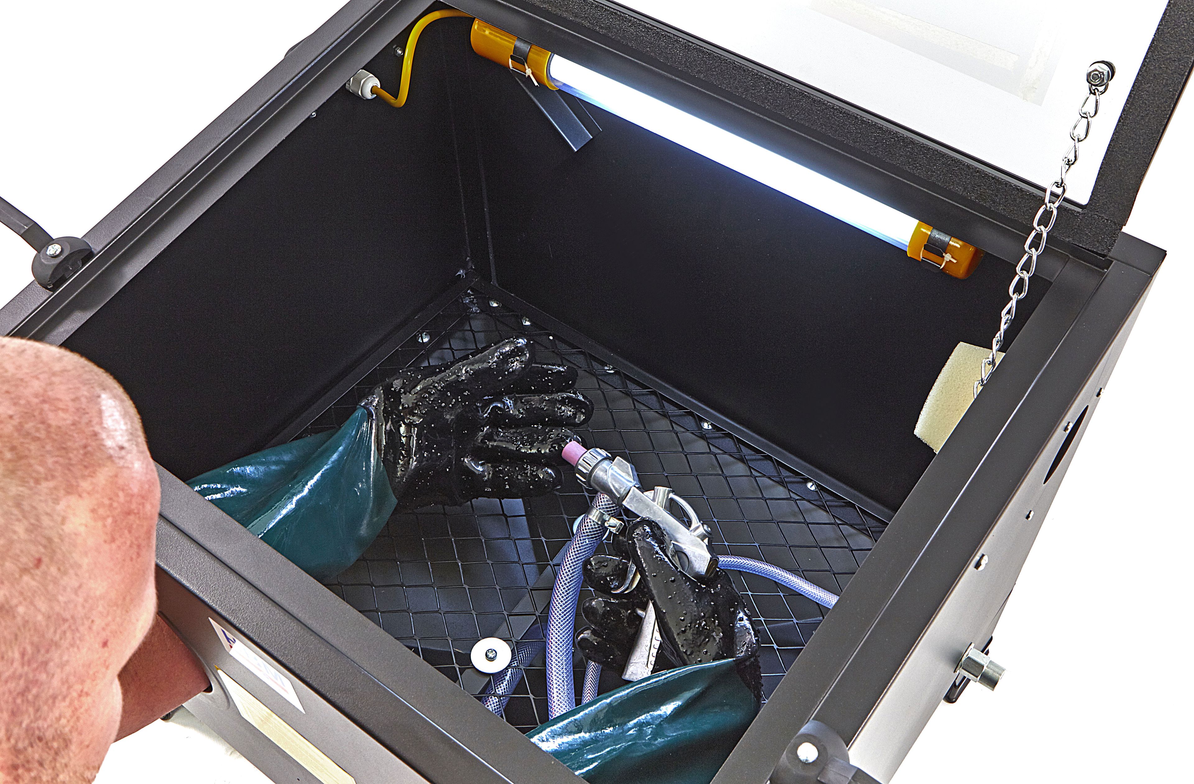 HBM Cabine de sablage SBC 90 - Noir Image 7