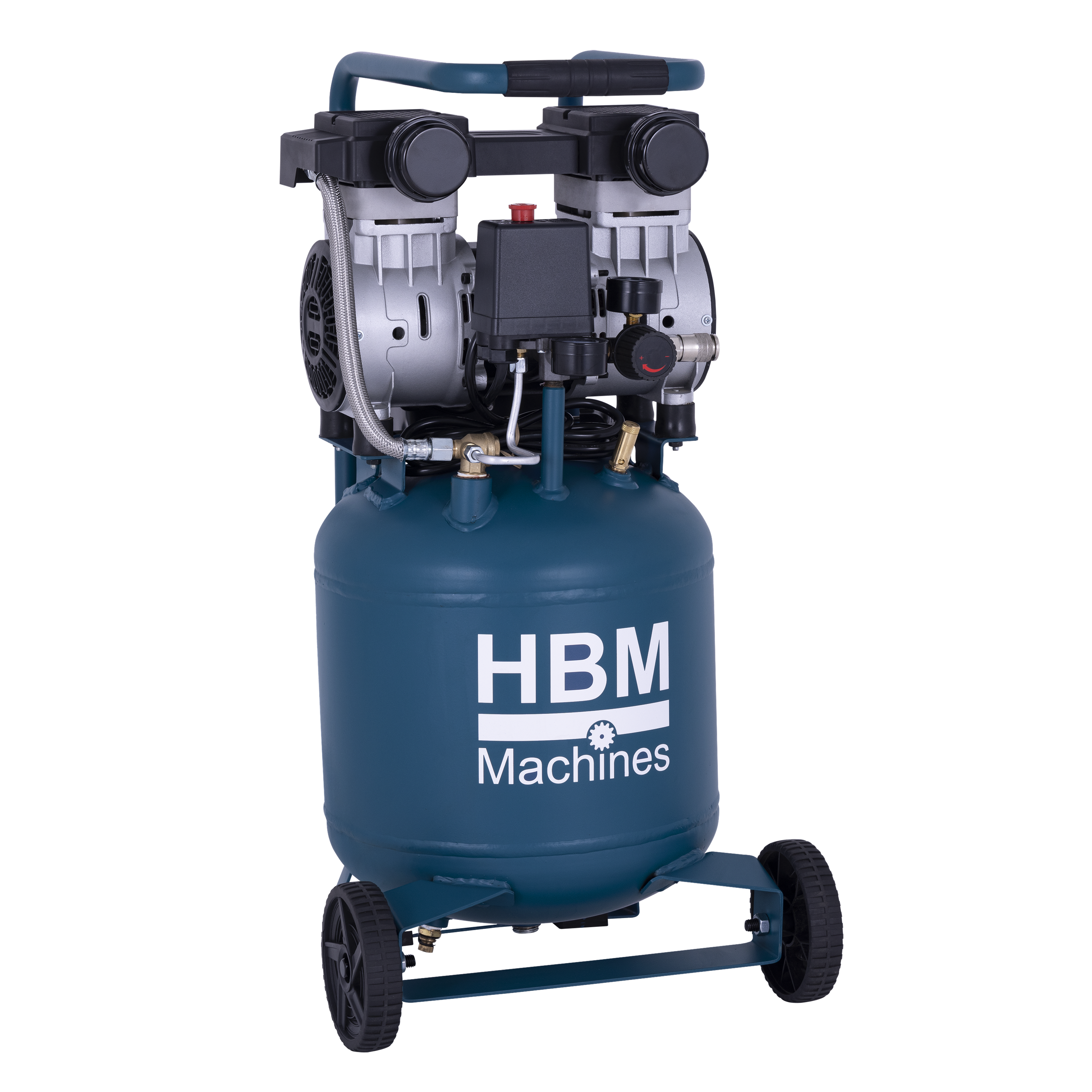 HBM Compresseur vertical silencieux 24 litres Image 4