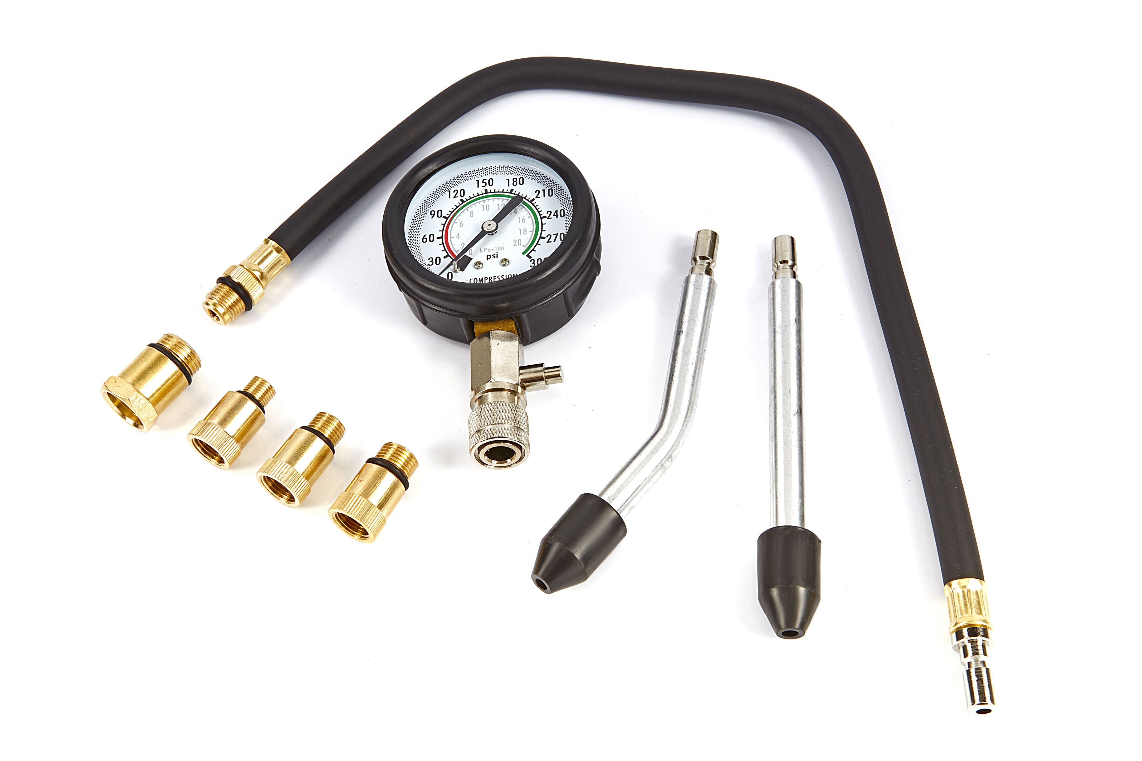 HBM Testeur de compression professionnel 8 pièces pour moteurs à essence Image 4