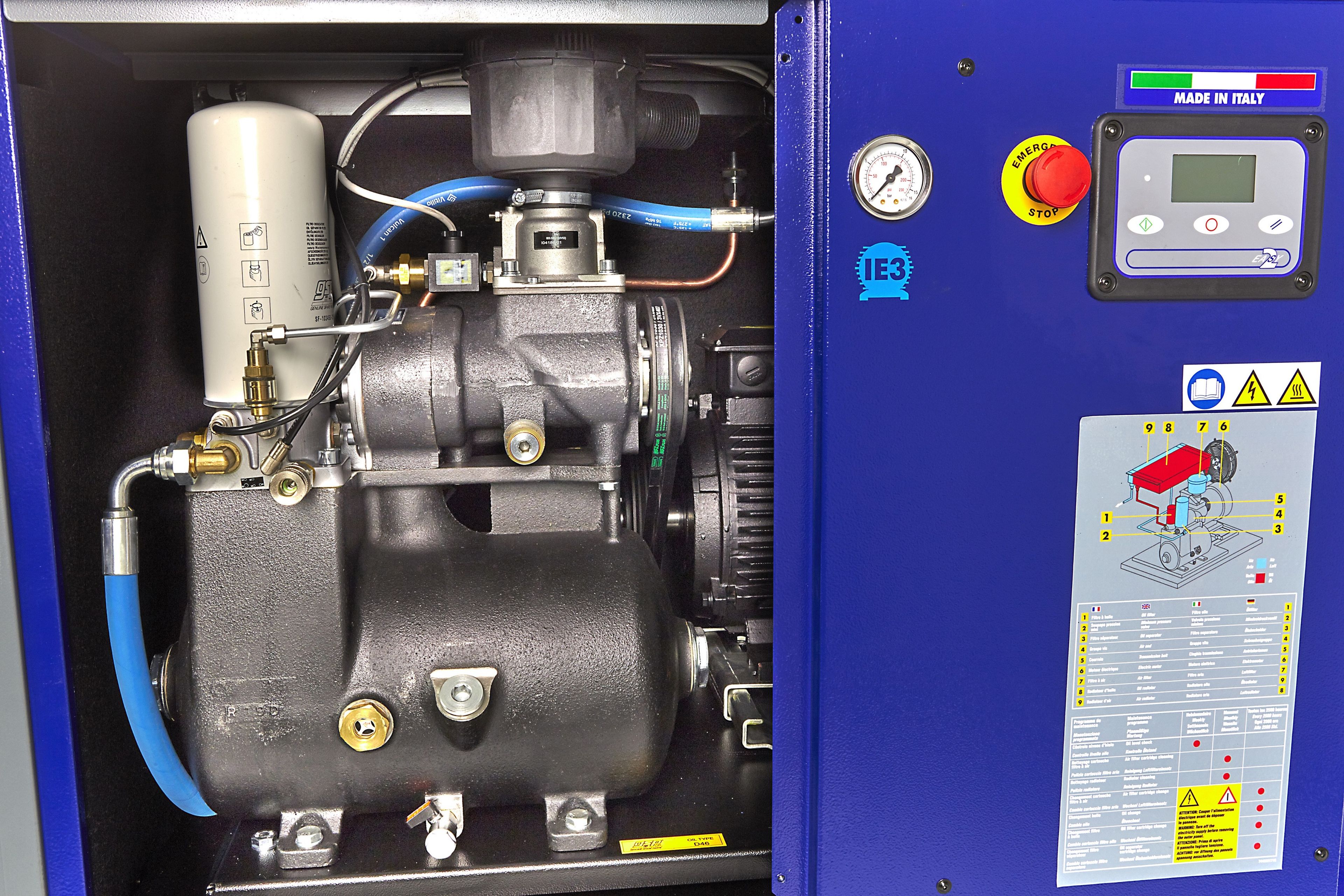 Michelin Compressore a vite 20 HP 500 litri con essiccatore RSXD 20/500 Image 4