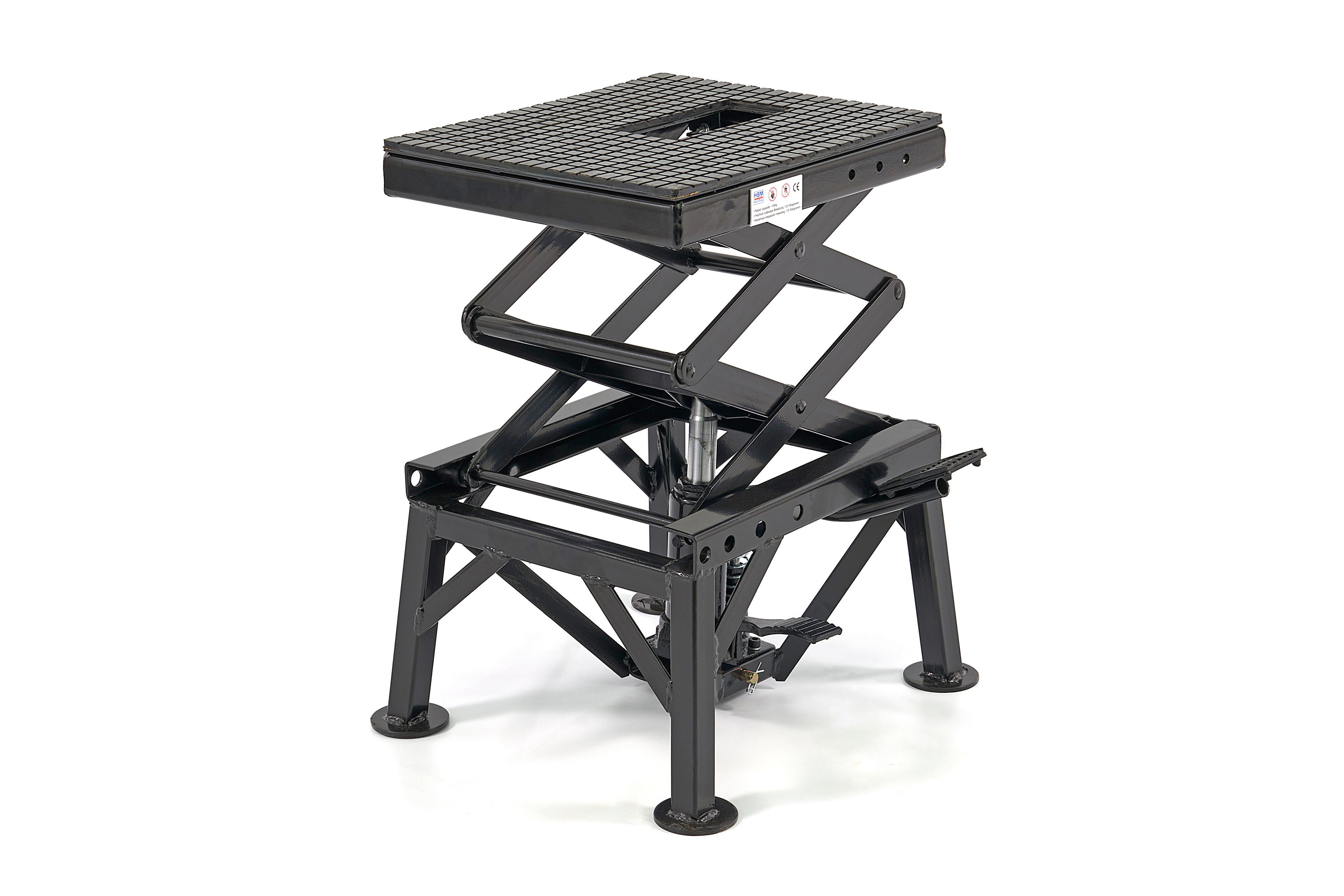 HBM Table élévatrice moto noire Image 3